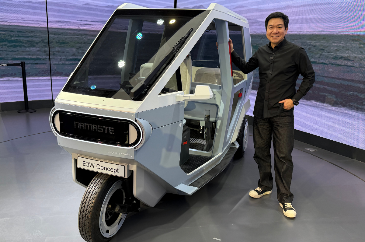 Designed on Indian streets, not in a fancy studio: Hyundai’s SangYup Lee on 3W, 4W EV concepts