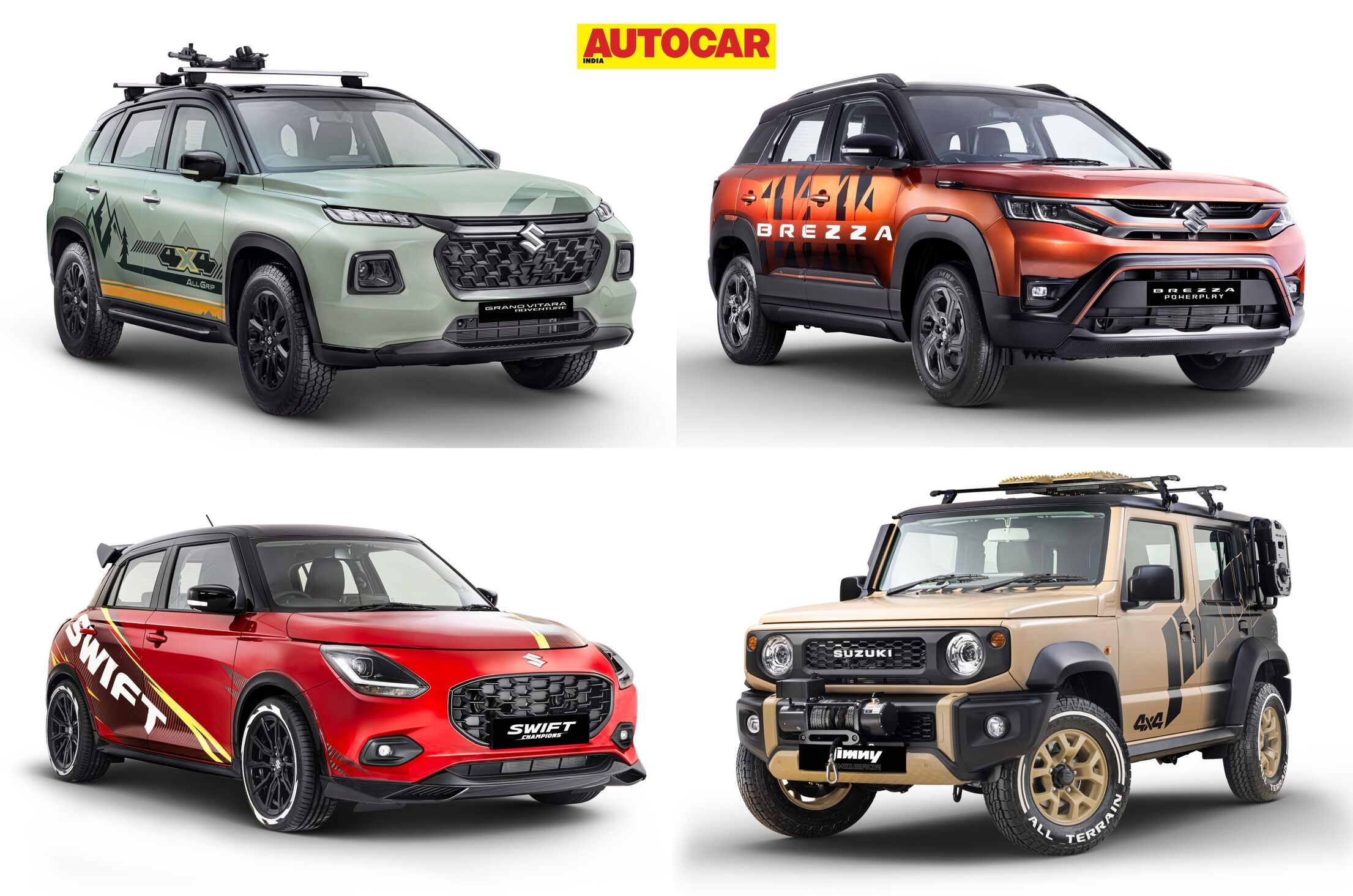 Maruti Grand Vitara, Fronx, Swift special editions showcased at Auto Expo 2025
