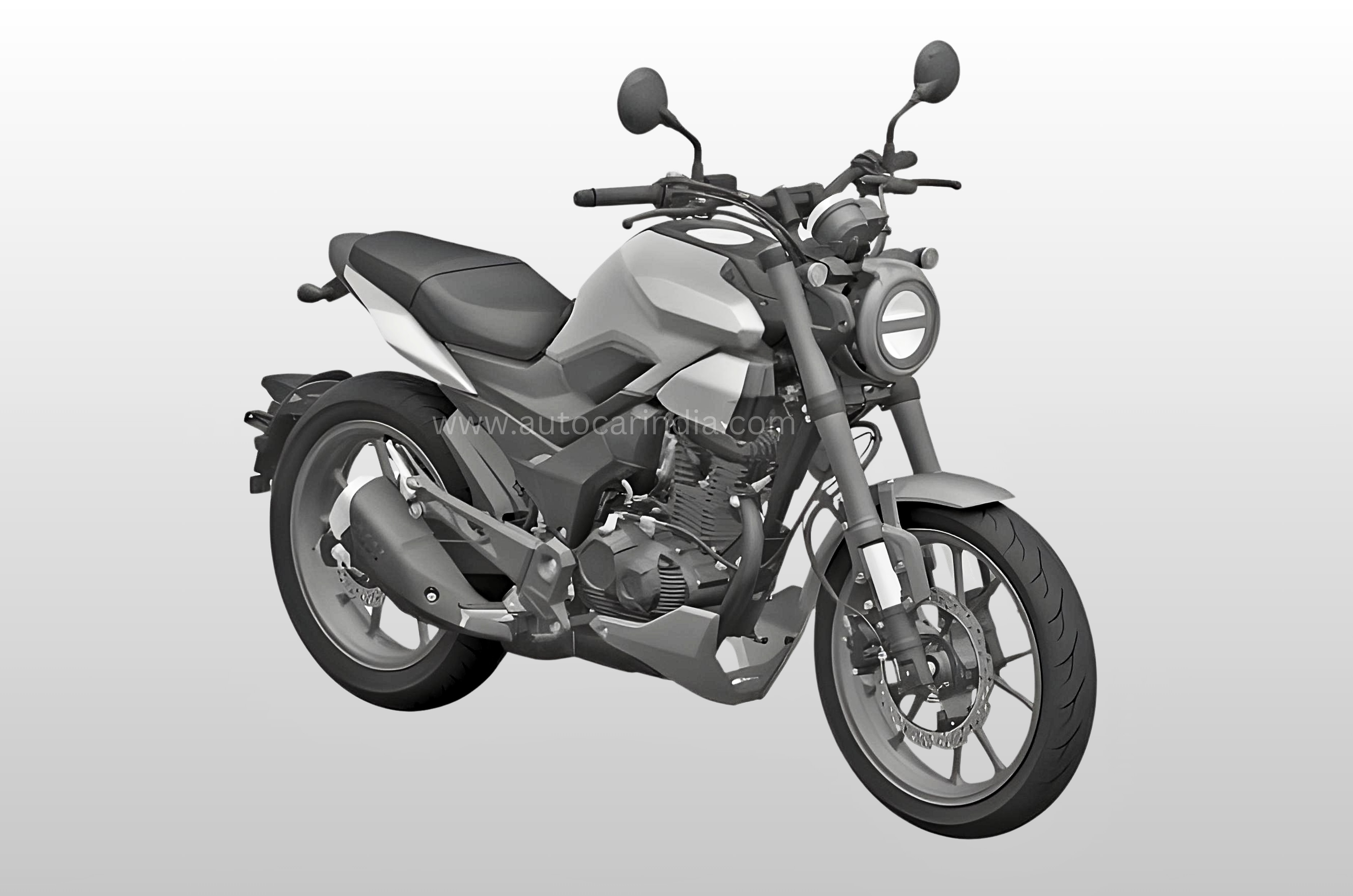 Honda CB190TR design patented in India