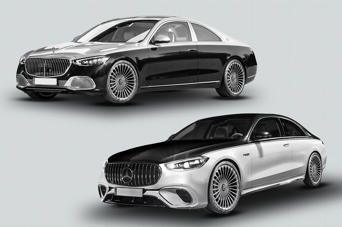 The S-Class Coupe has been patended in two different iterations. 