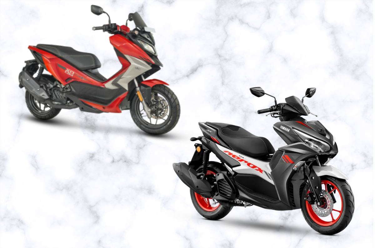 Hero Xoom 160 vs Yamaha Aerox 155