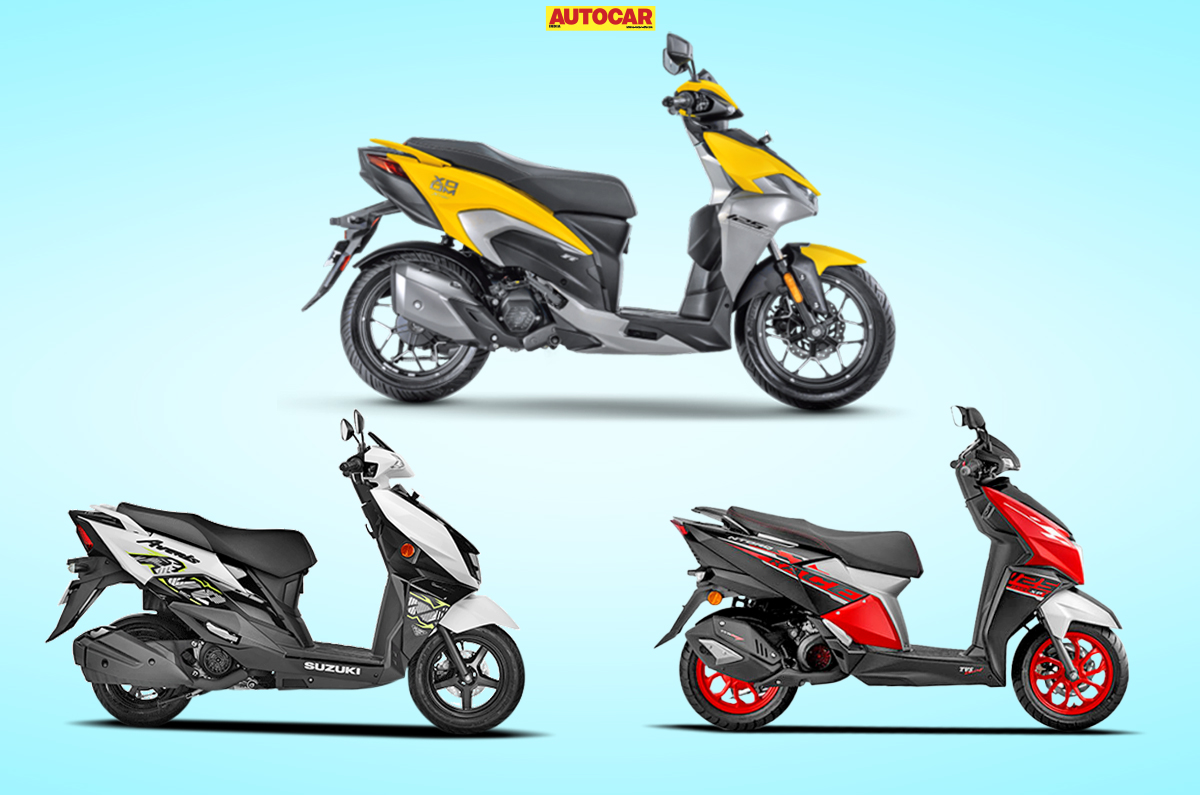 Hero Xoom 125 vs its rivals