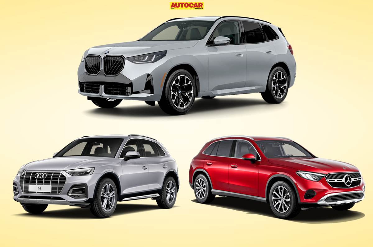 New BMW X3 vs rivals