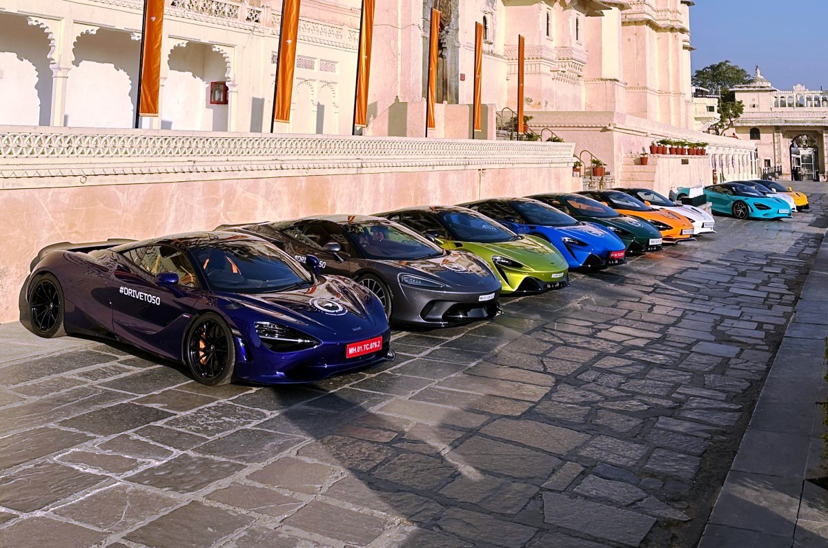 McLaren sells 50 cars in India