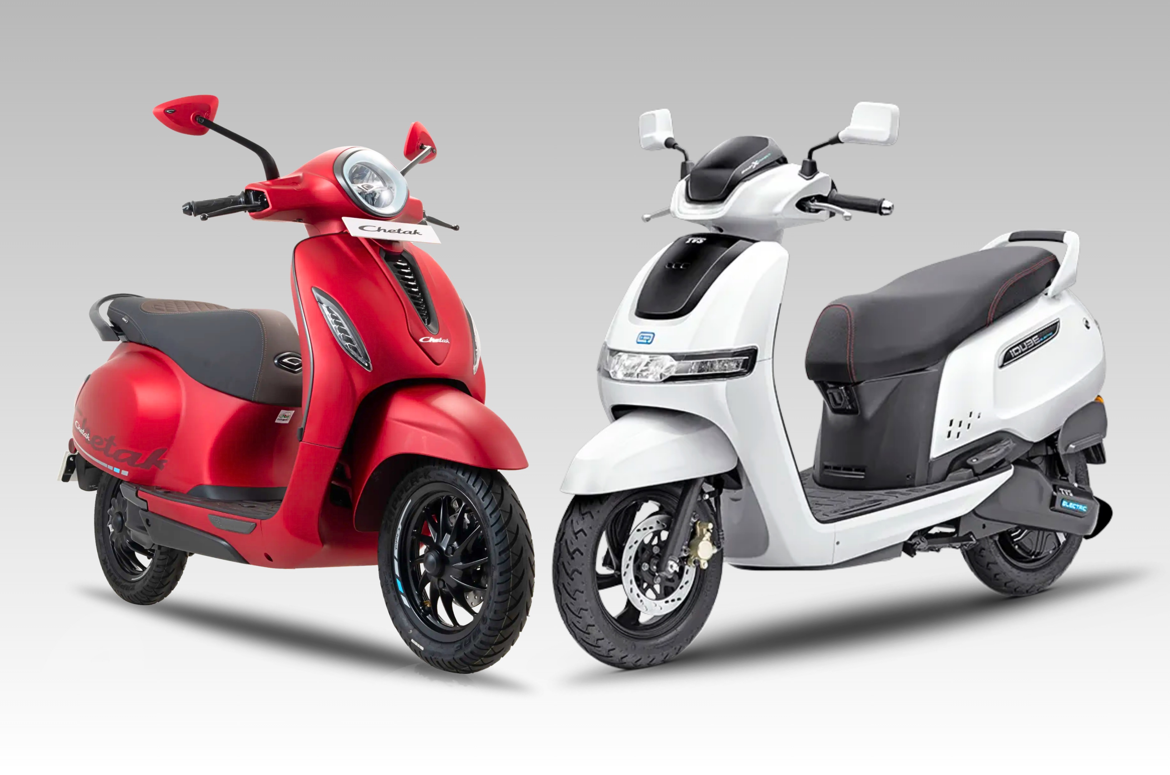 Bajaj Chetak and TVS iQube sales, scooter sales in India