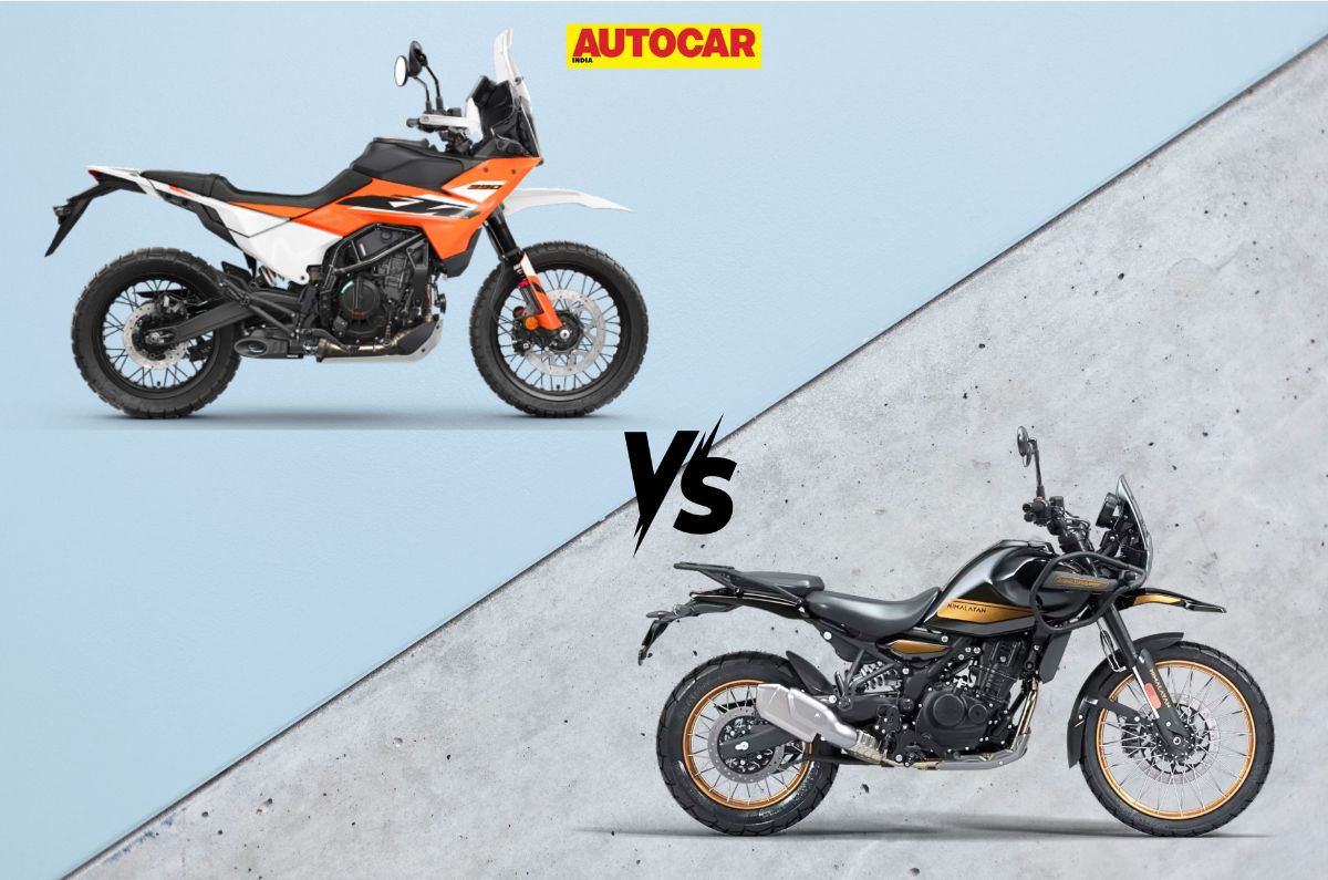 2025 KTM 390 Adventure vs Royal Enfield Himalayan 450, price, specification, power, features