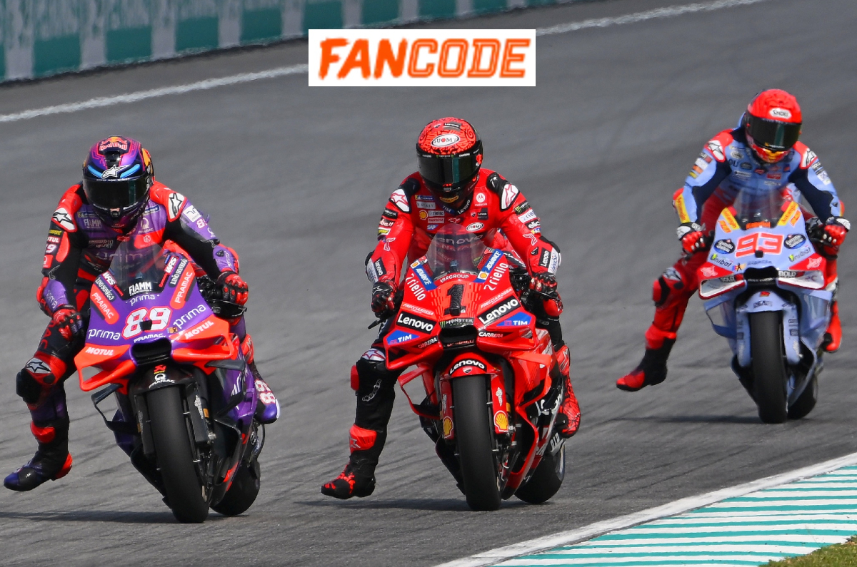 MotoGP India Fancode live stream