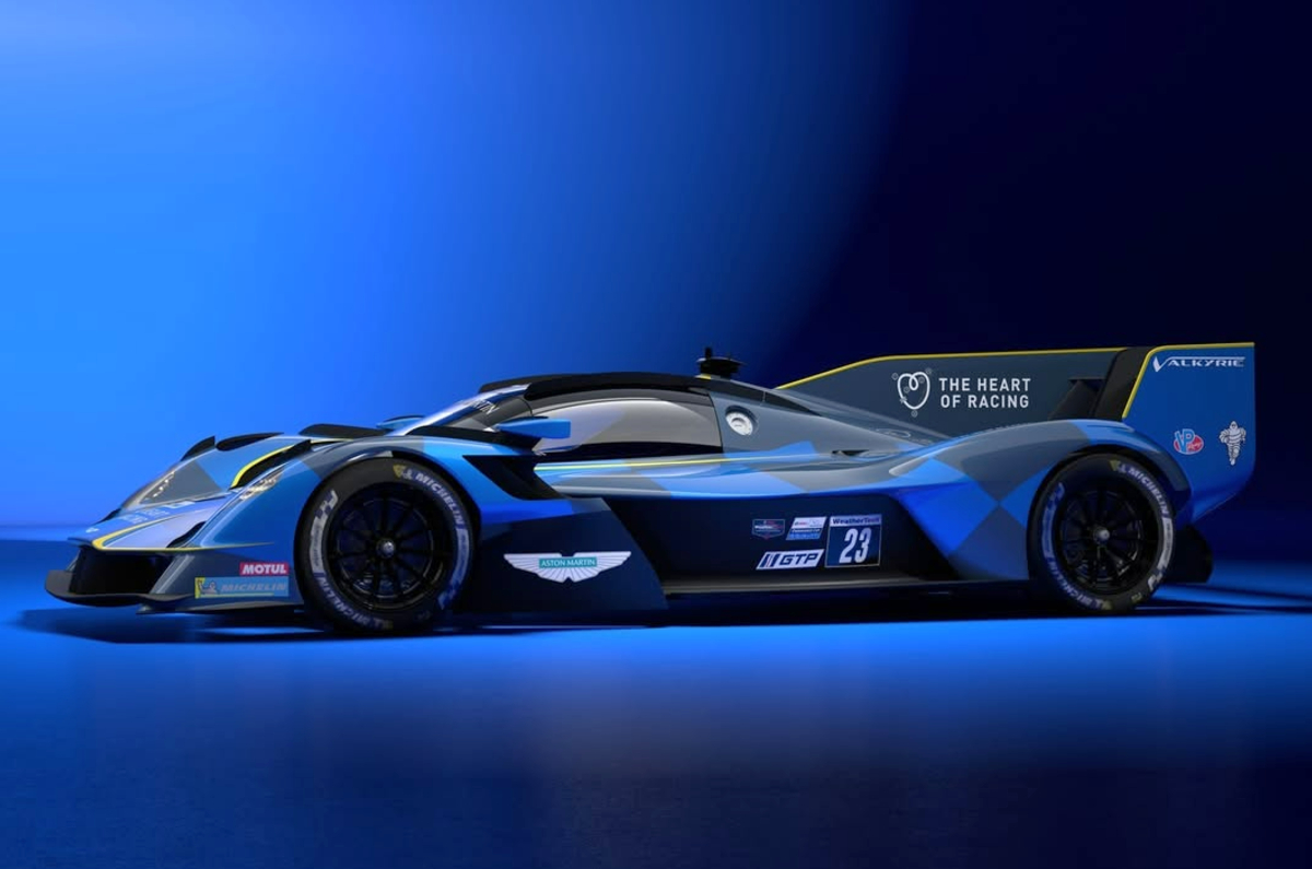 Aston Martin Valkyrie IMSA race car