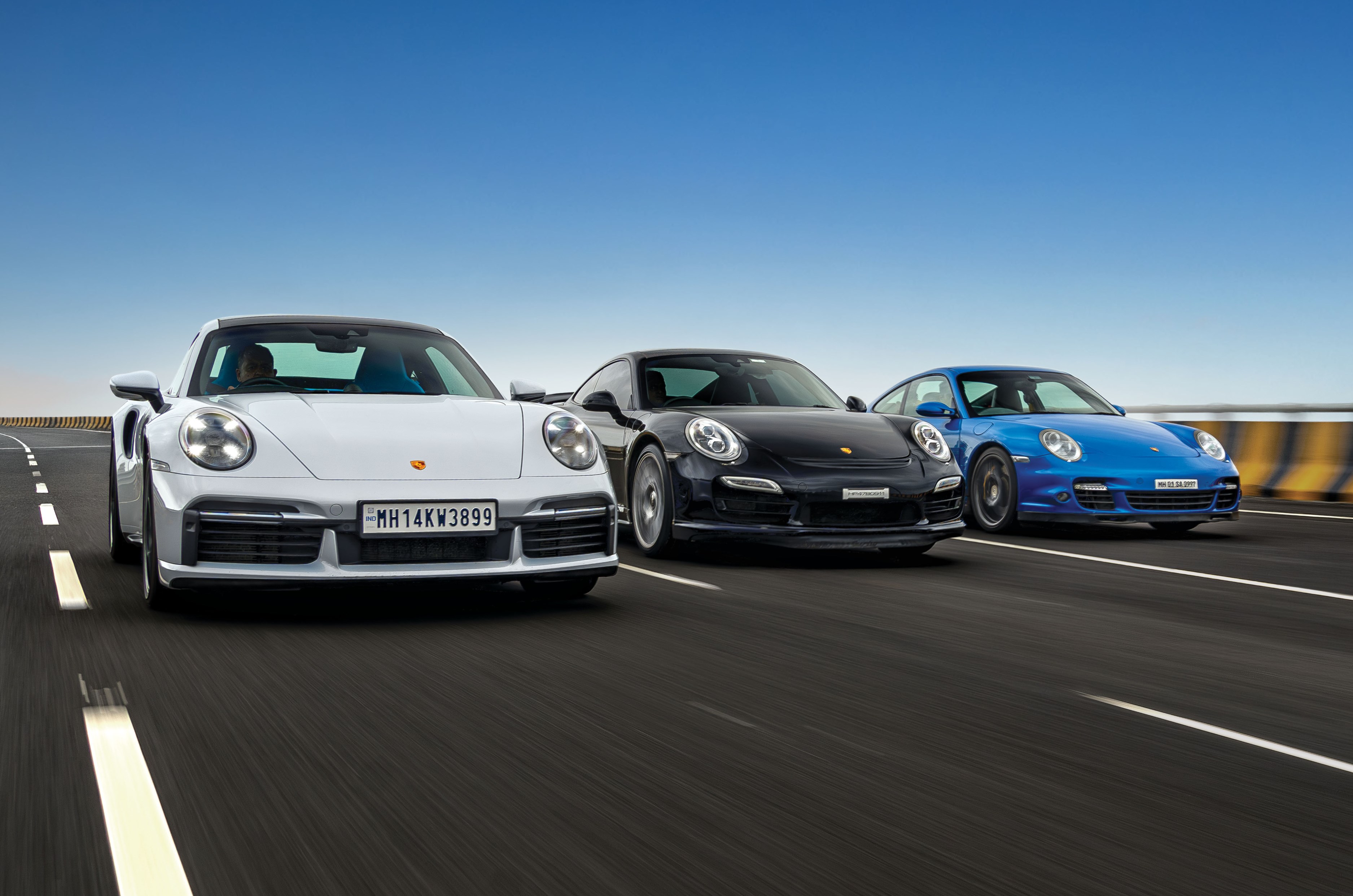 All generations of Porsche 911 sold in India