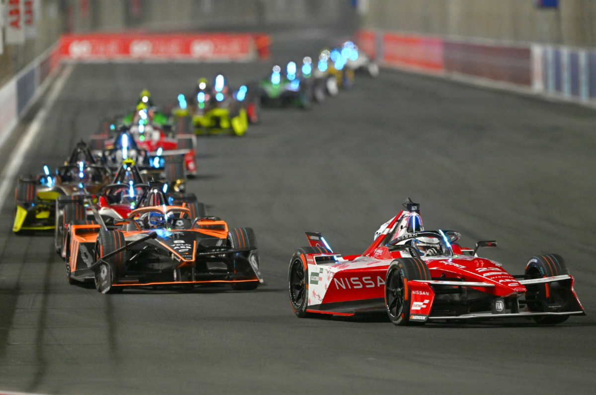 Formula E Jeddah E-Prix Round 4 winner Oliver Rowland