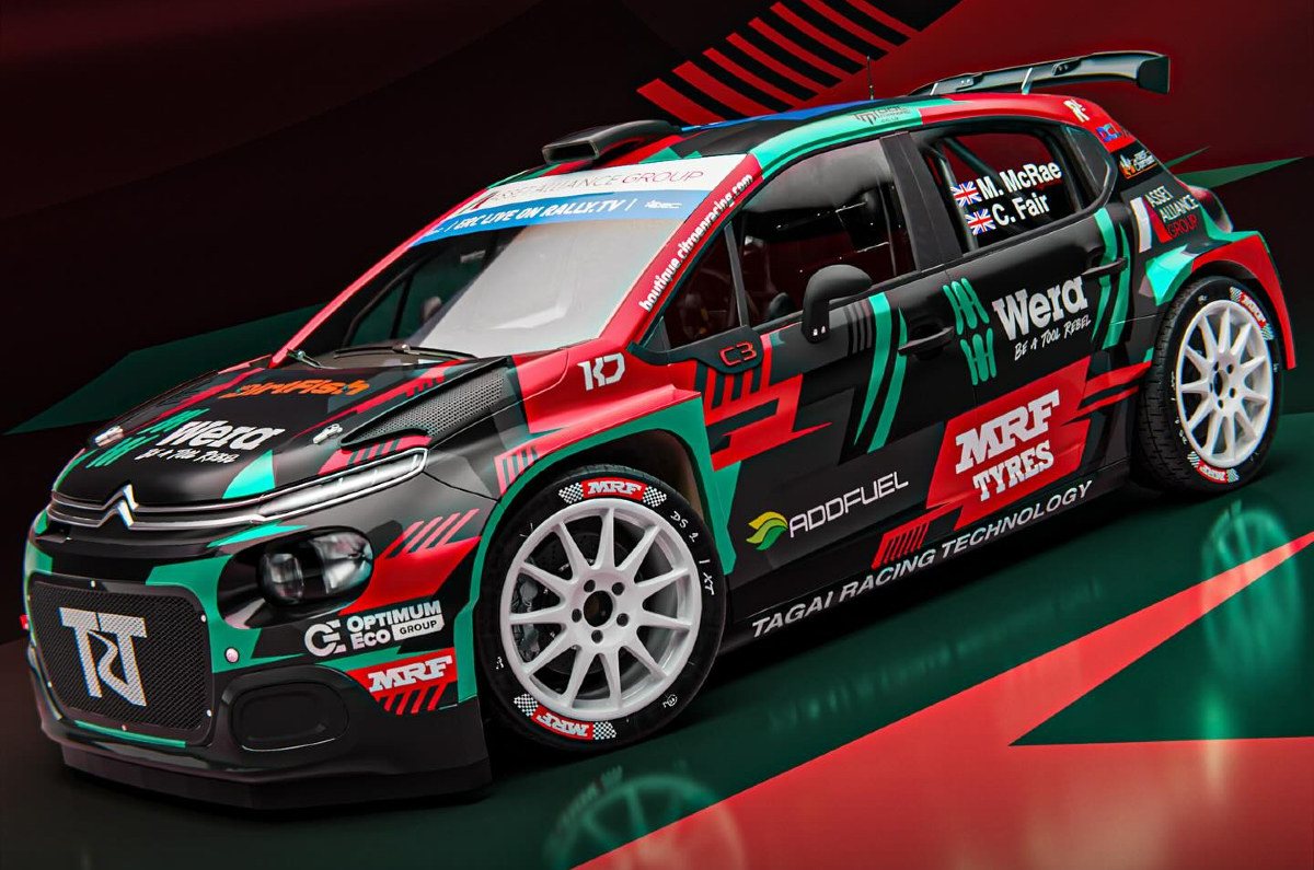 MRF Tyres British Rally Championship Citroen C3