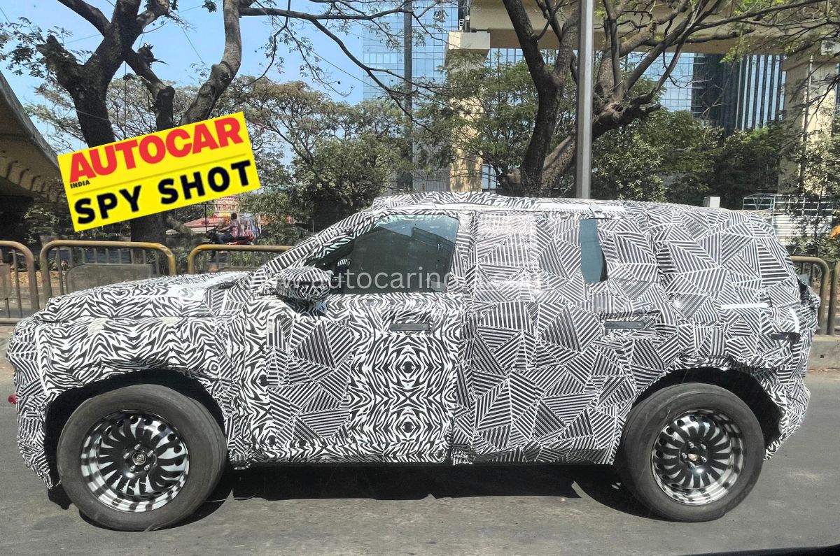 Tata Sierra spied testing 