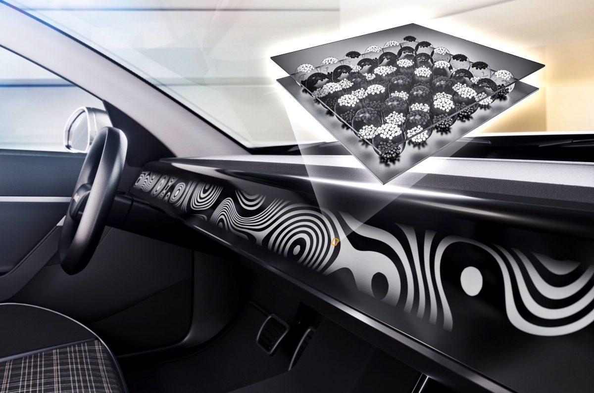 Continental E Ink prism display