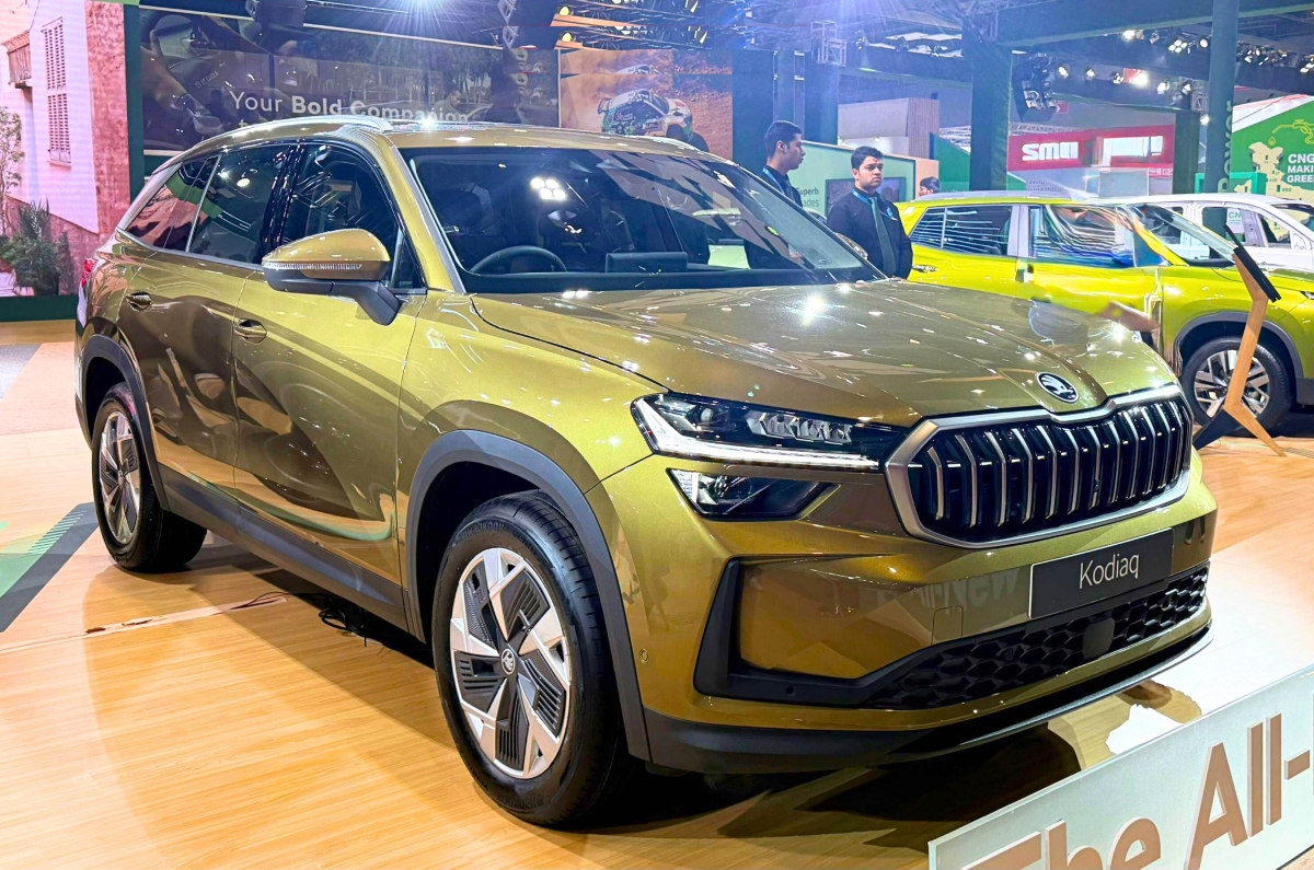 New SKoda Kodiaq at Auto Expo 2025