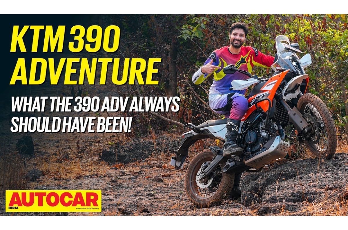 2025 KTM 390 Adventure video review