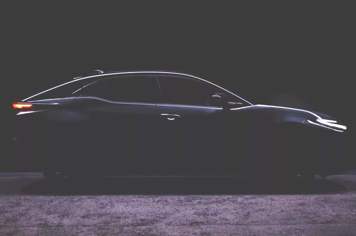 New Toyota EV based on bZ compact SUV concept teaser