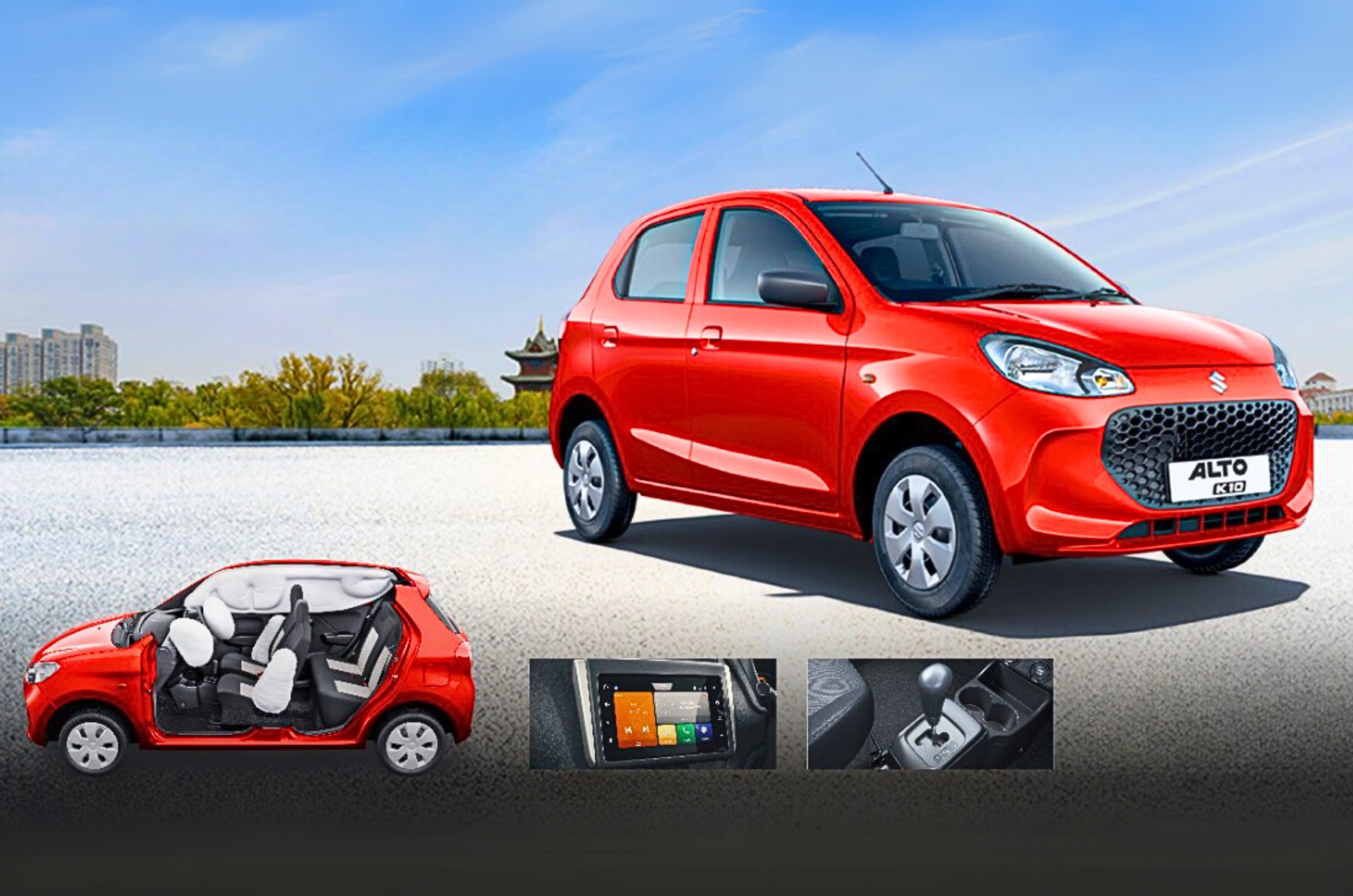 Maruti Alto K10 with 6 airbags launched