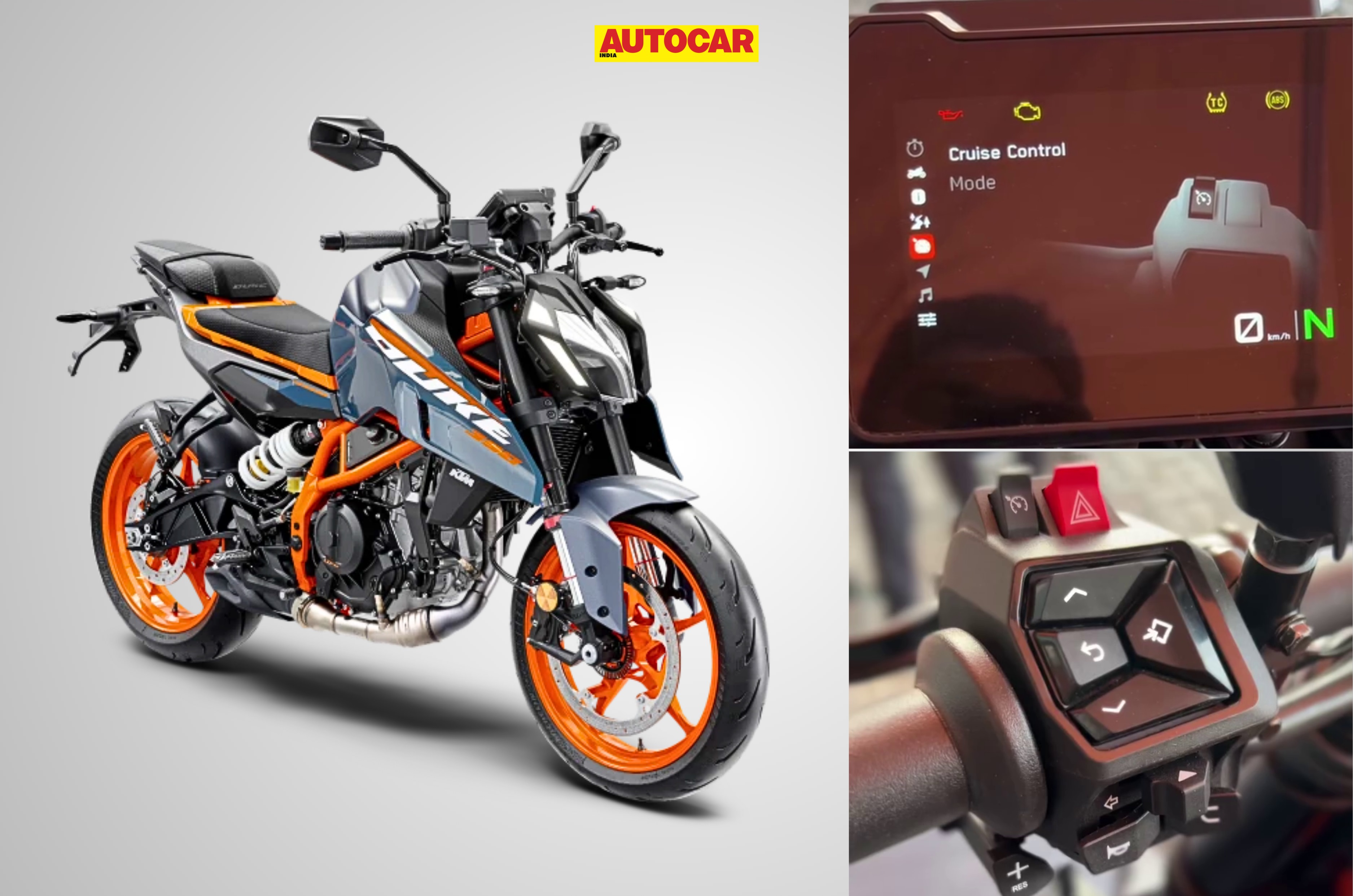 KTM 390 Duke cruise control