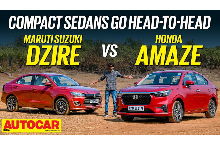 Maruti Dzire vs Honda Amaze comparison