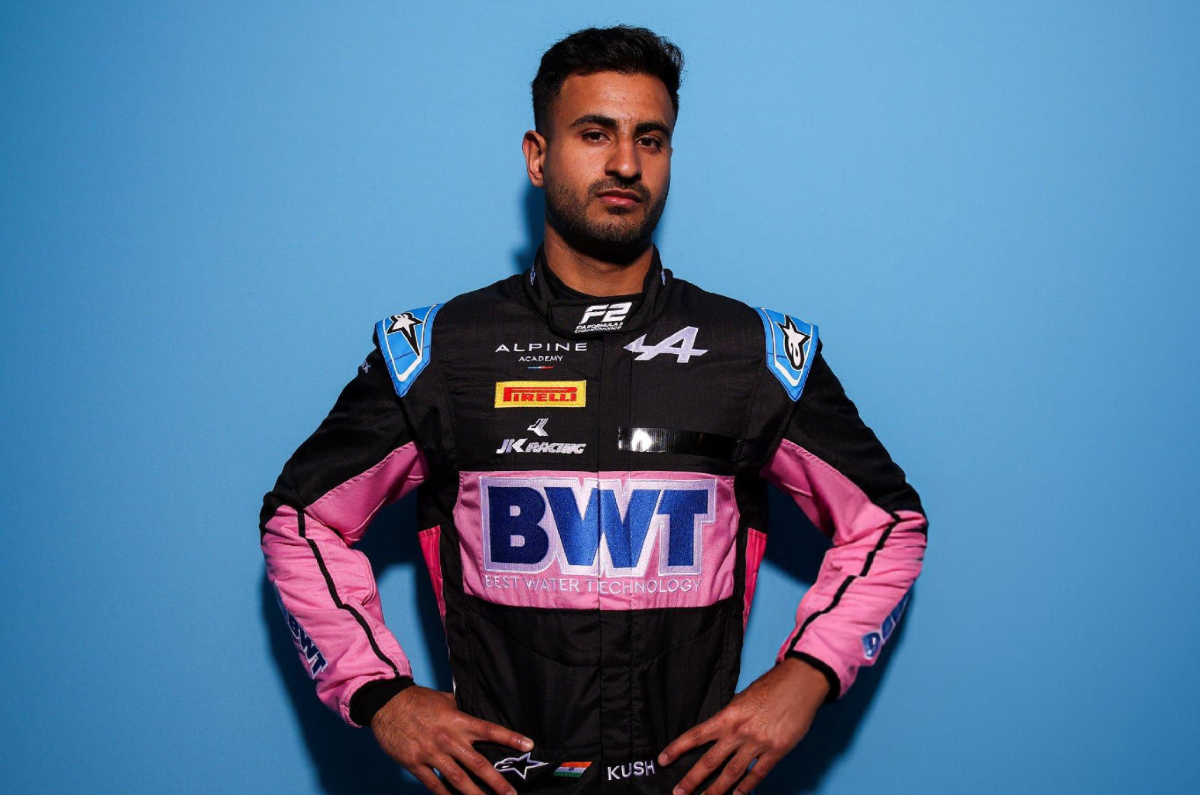 Kush Maini Alpine F1 test and reserve driver Kush Maini Alpine F1 test and reserve driver