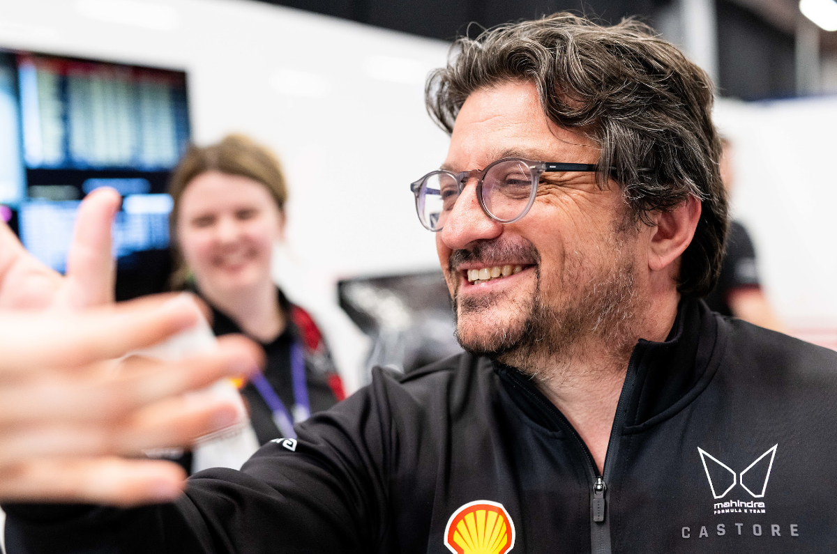 Mahindra Racing CEO and Team Principal Frederic Bertrand Mahindra Racing CEO and Team Principal Frederic Bertrand