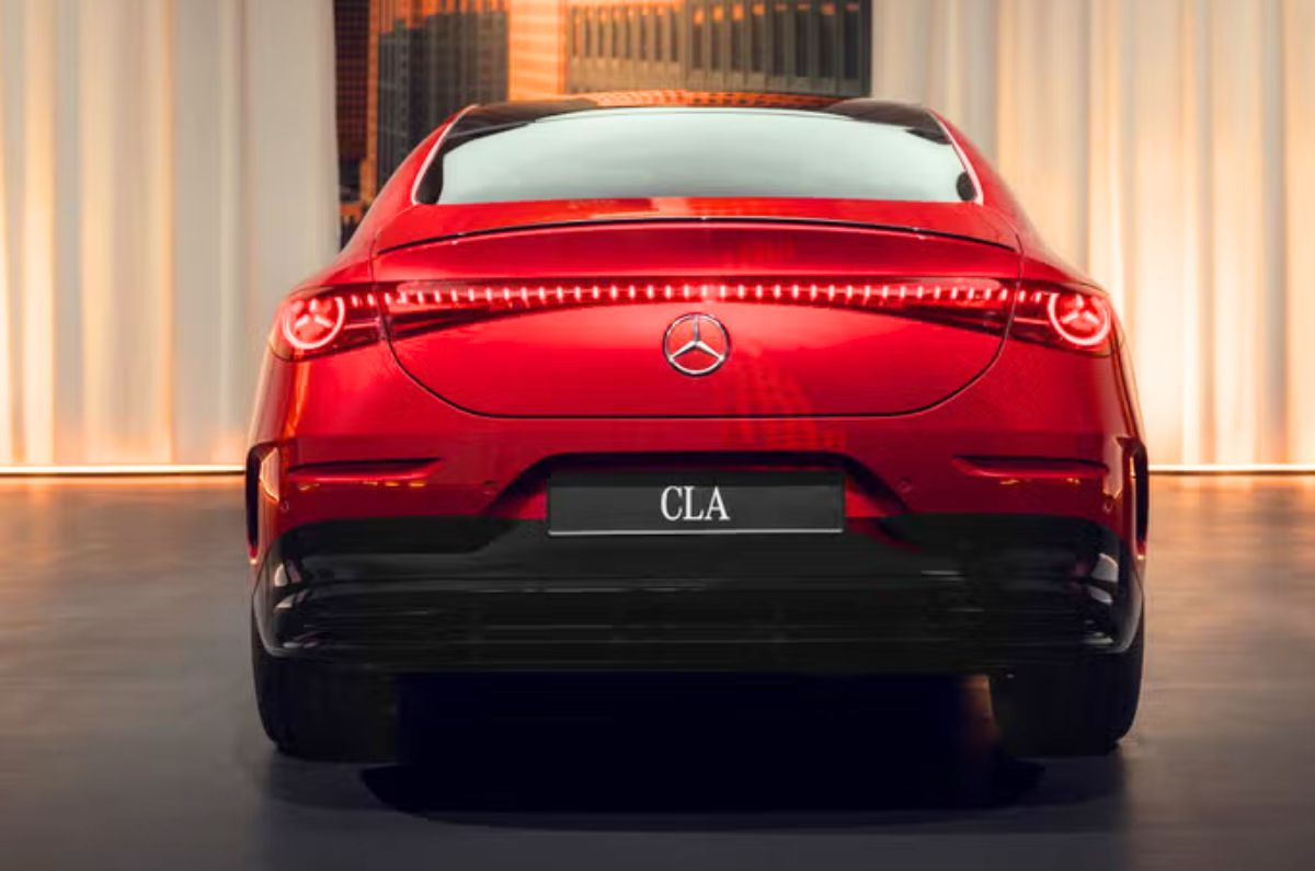 Mercedes Benz CLA EV rear 