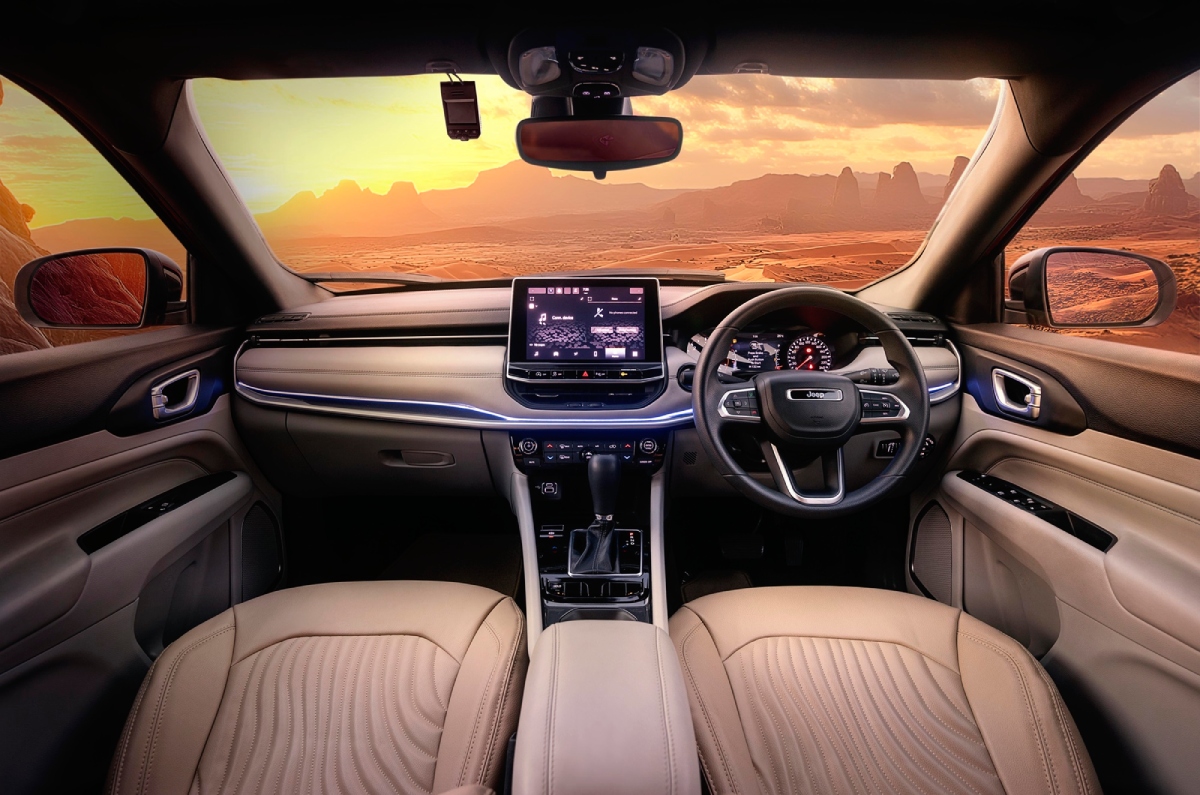 Jeep Compass Sandstorm Edition interior