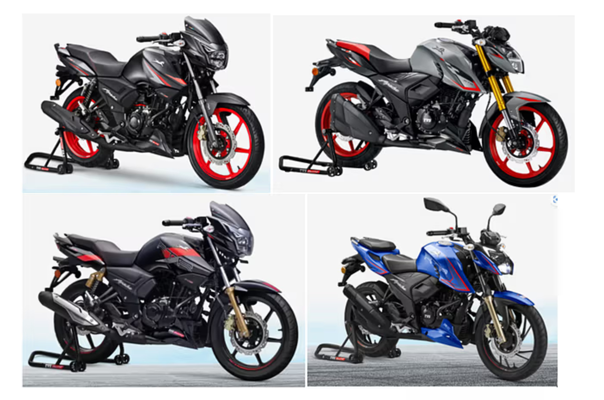 TVS Apache sales cross 4 lakh mark in FY2025