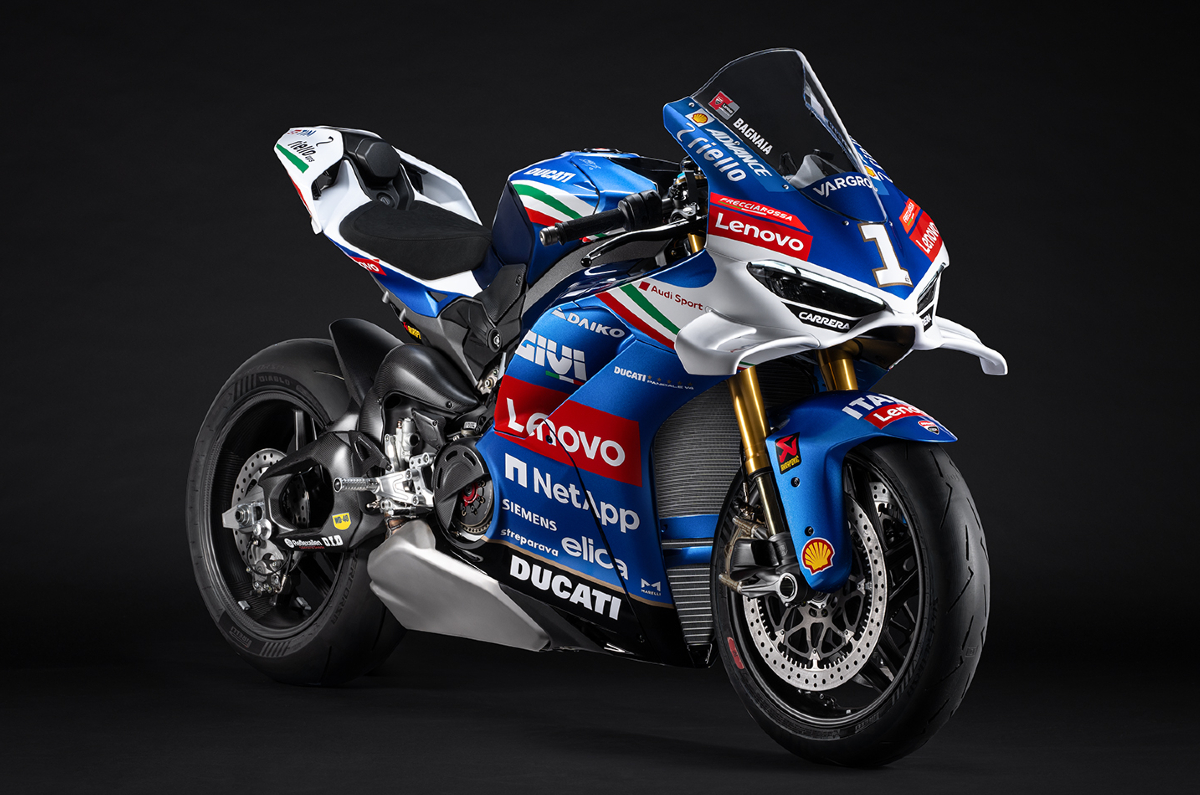 Ducati Panigale V4 Tricolore Italia revealed