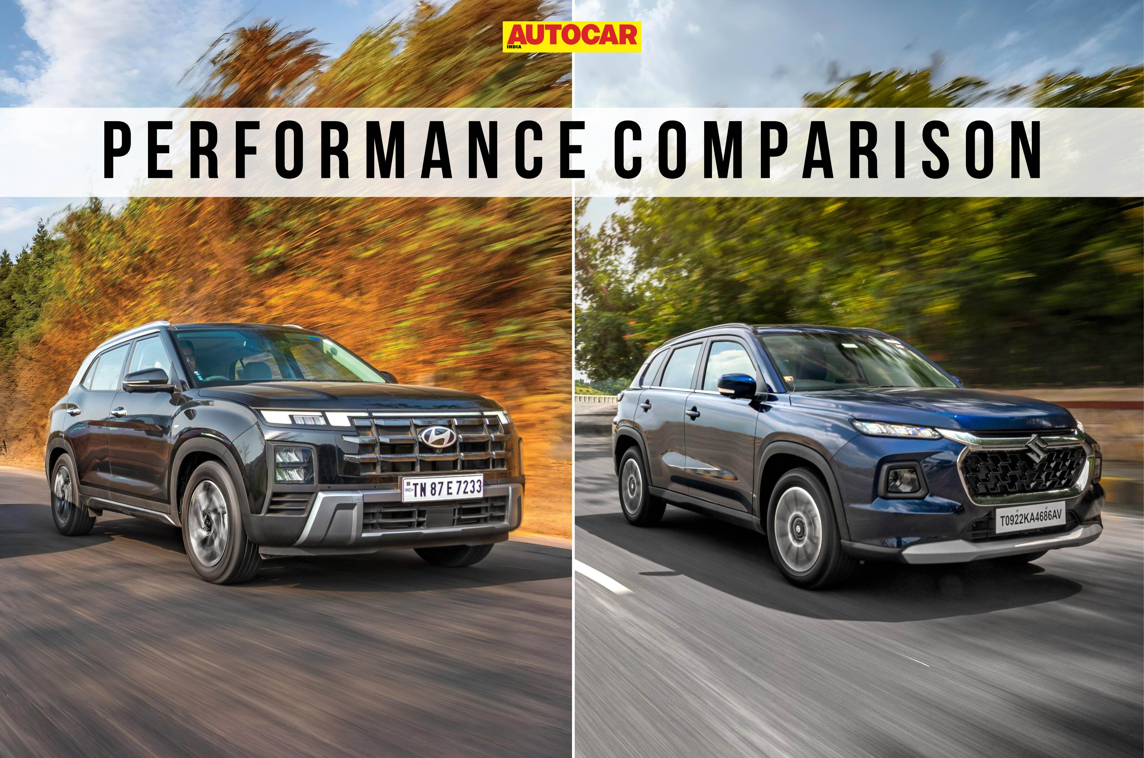 Hyundai Creta vs Maruti Grand Vitara performance comparison