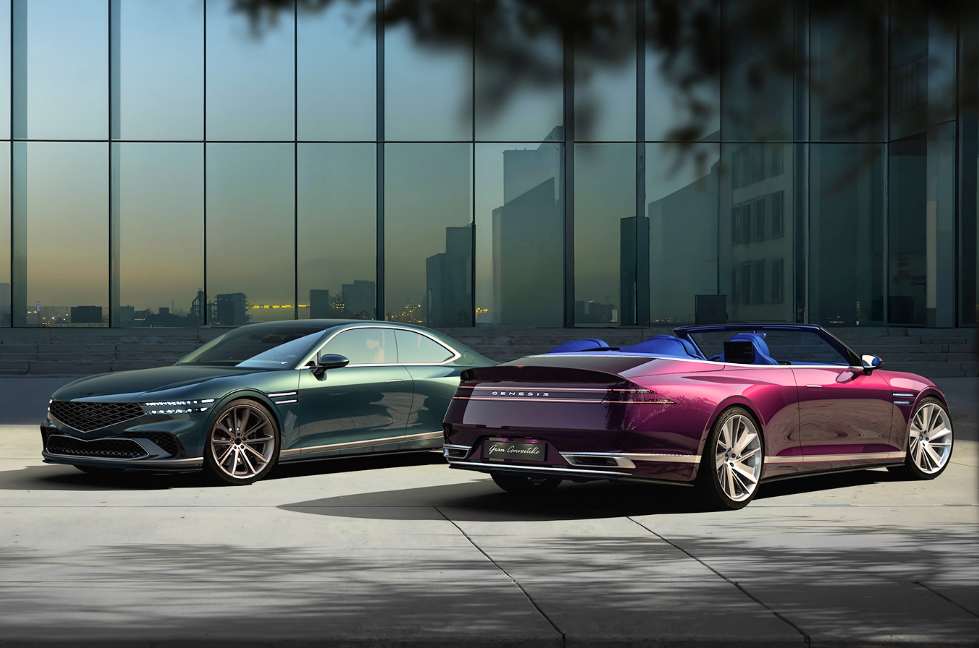 Genesis G90 based X Gran coupe and convertible concept cars unveiled - Image 1