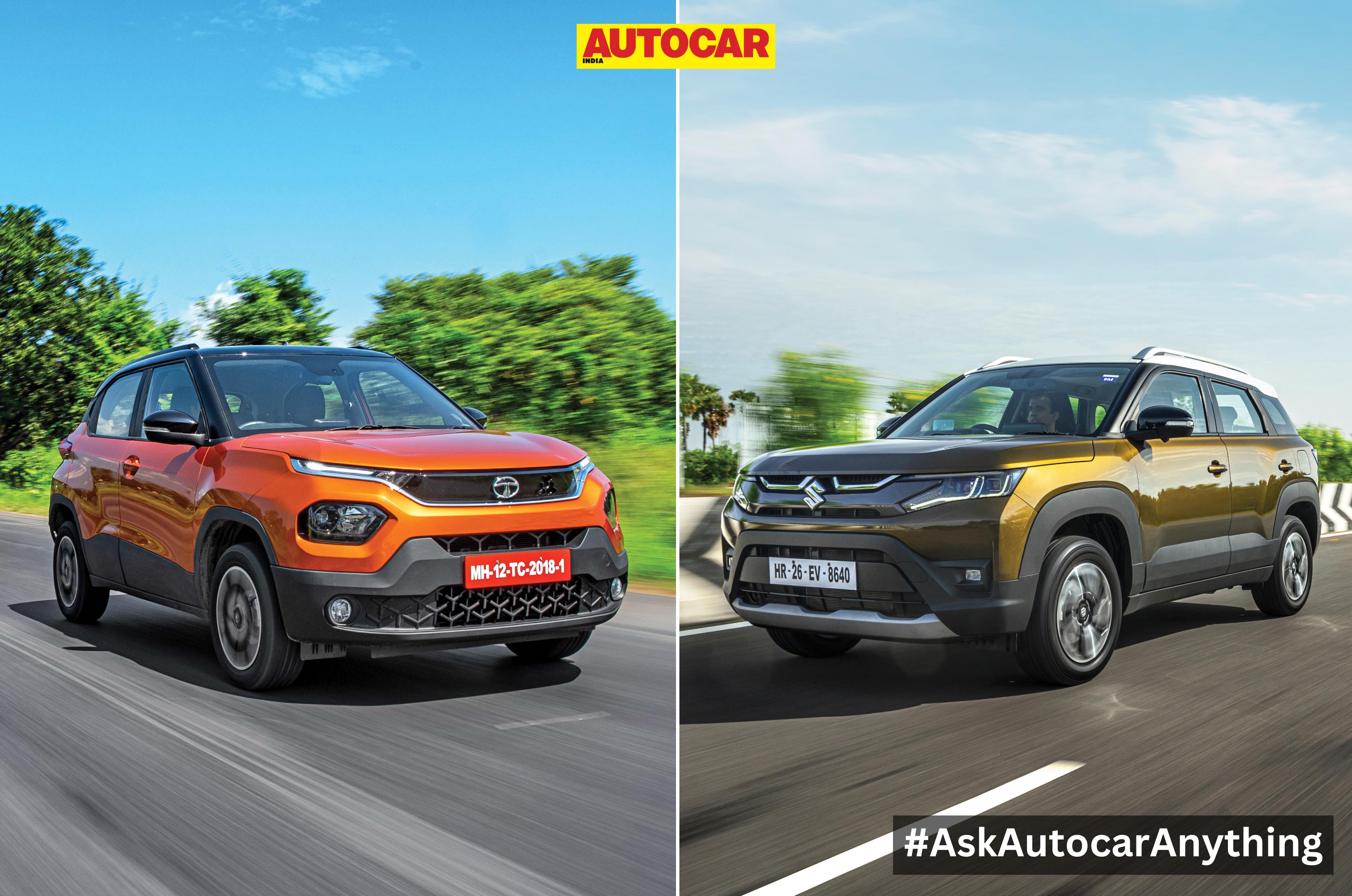 Tata Punch vs Maruti Brezza