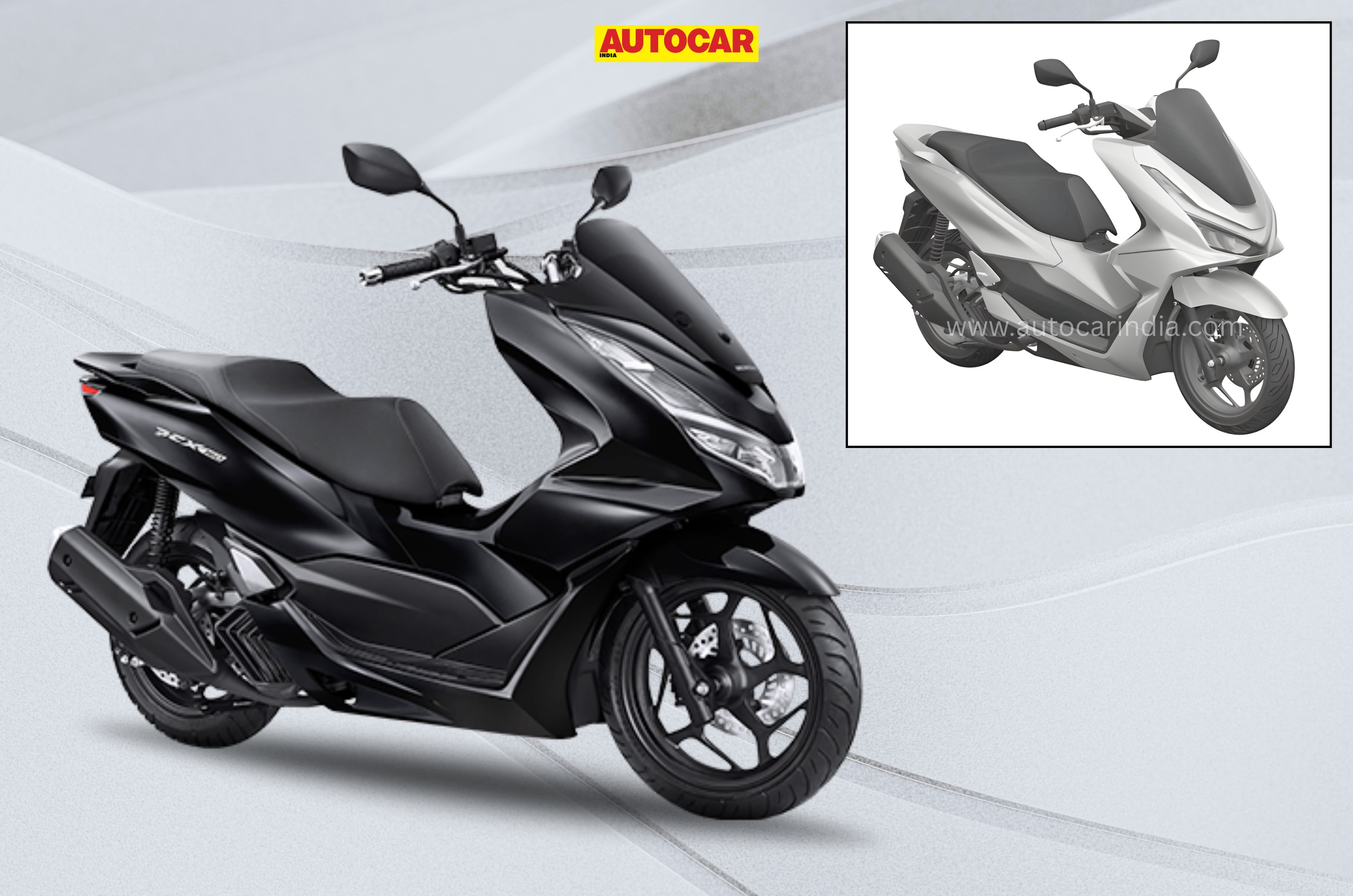 Yamaha Aerox rivalling Honda PCX160 design patented in India