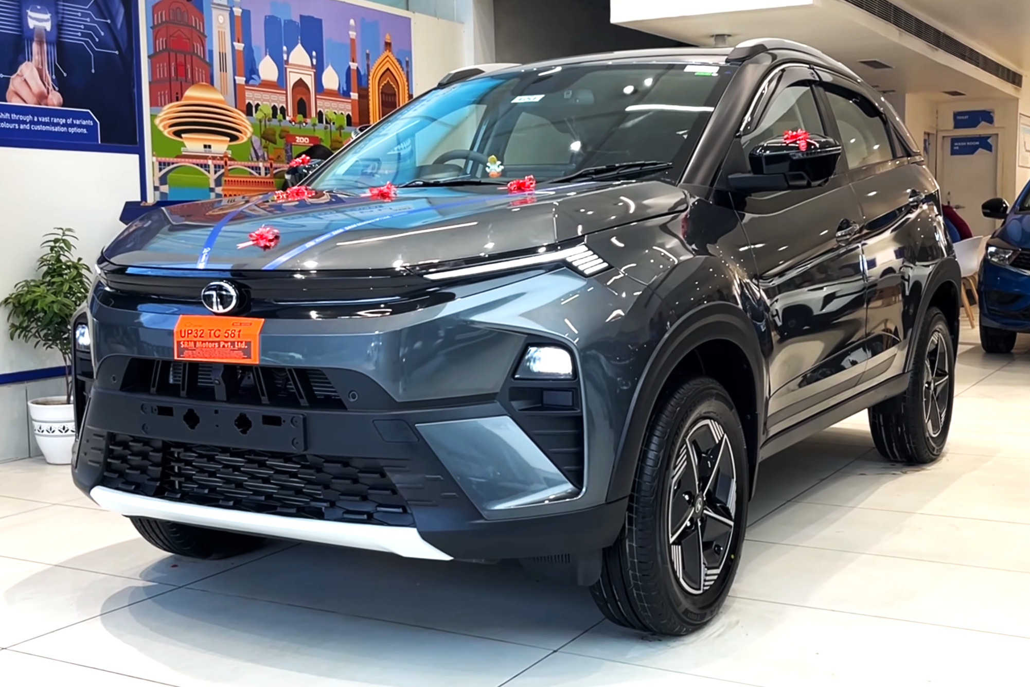 tata nexon showroom
