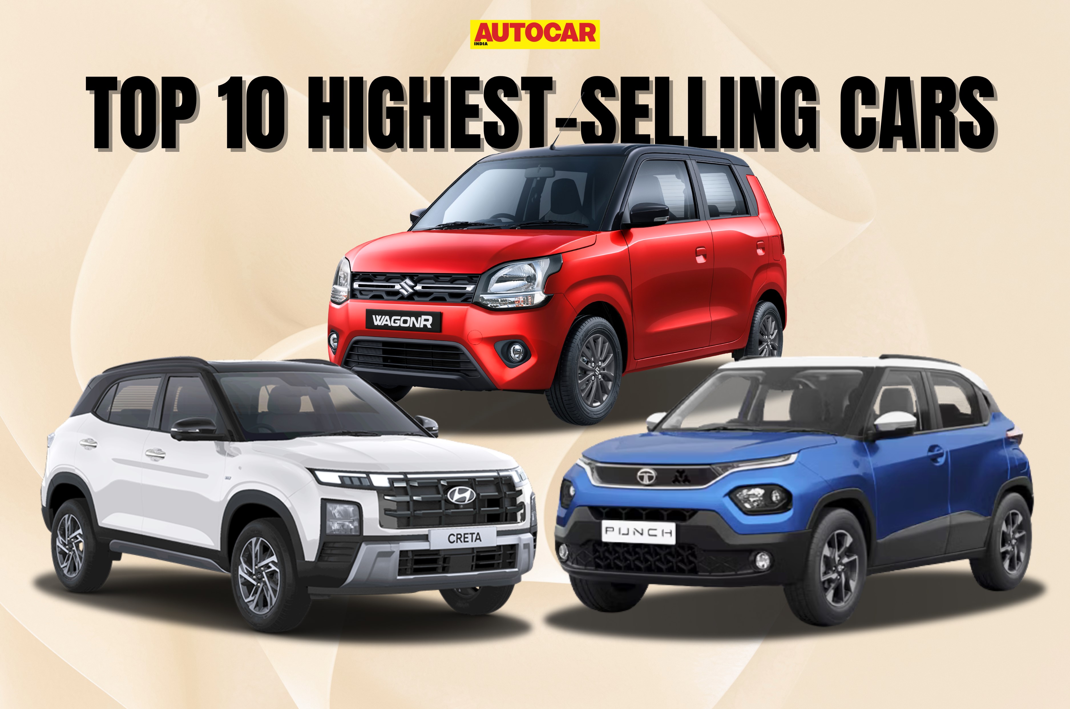 Best-selling cars in FY2025: Maruti Wagon R, Tata Punch, Hyundai Creta