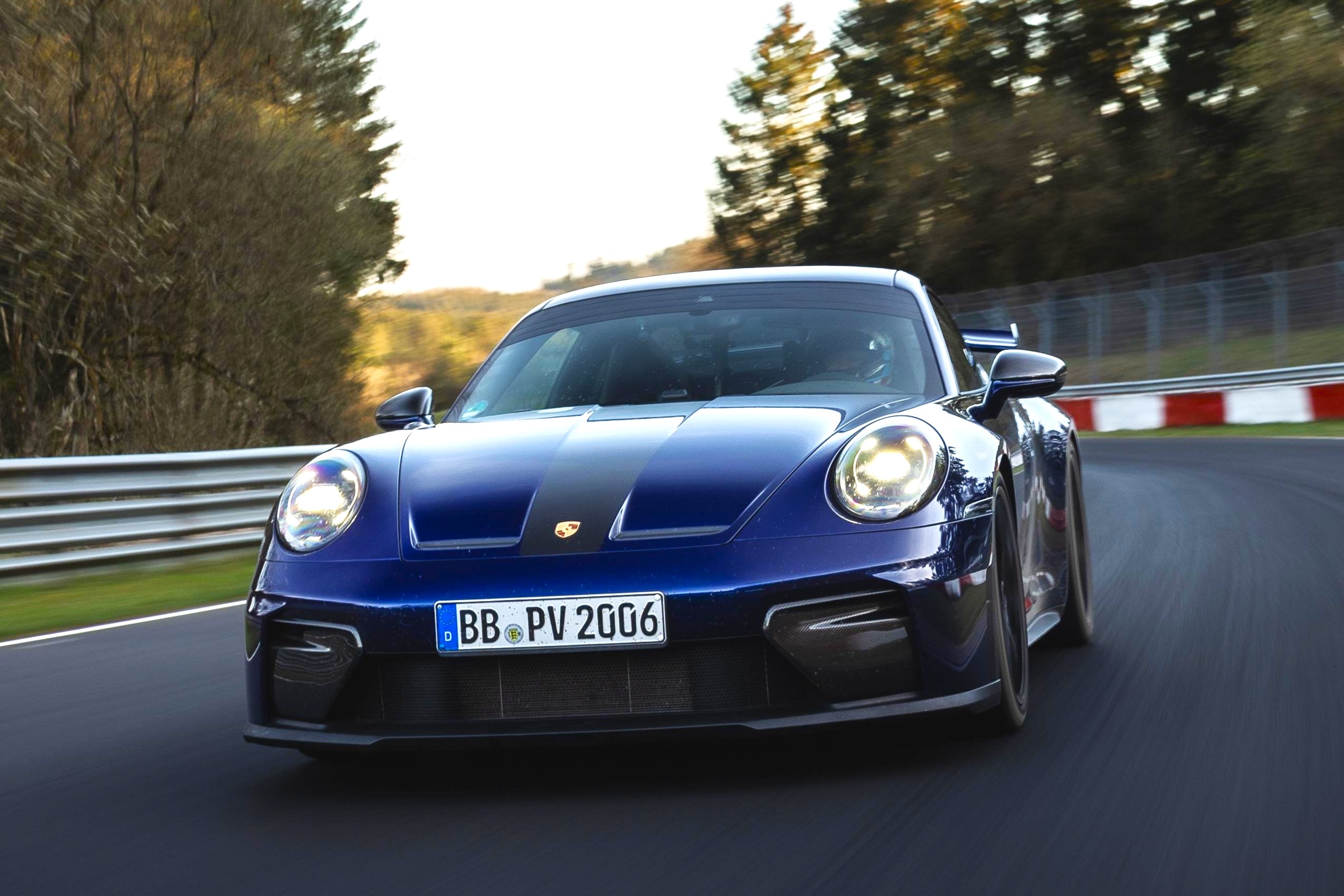 porsche 911 gt3 nurburgring lap time manual car record