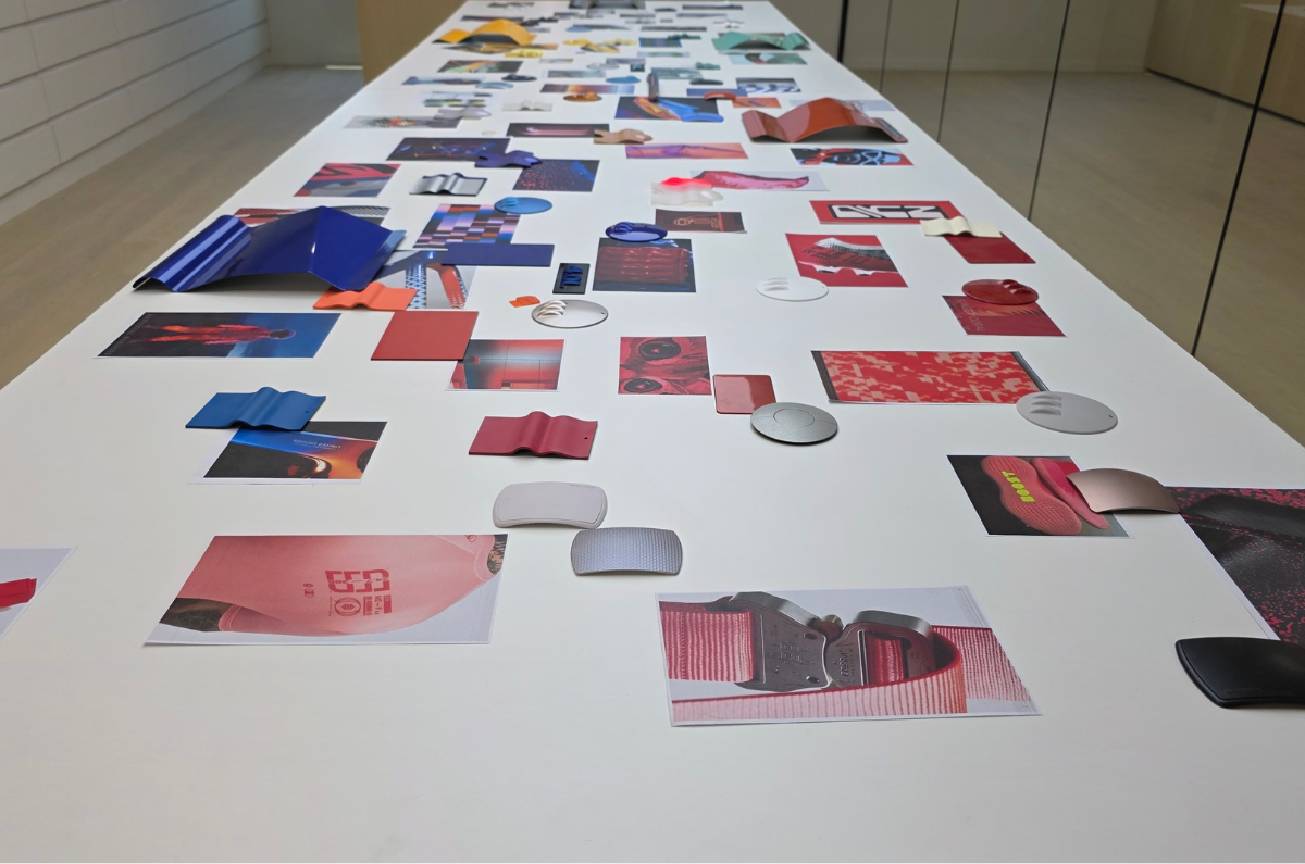 Renault Design Centre Chennai design table with photos