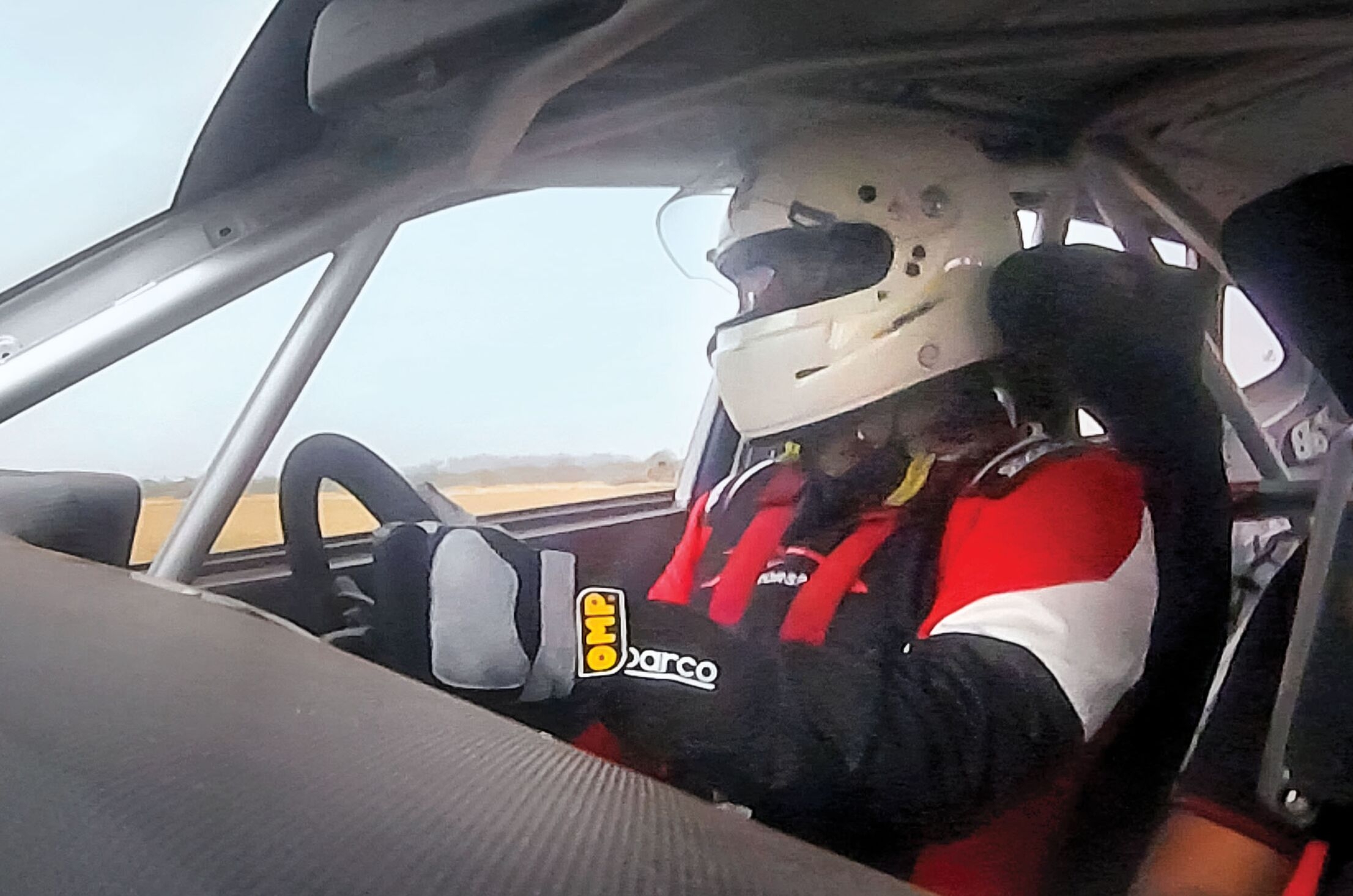 Driving the Hyundai i20 N Line rally race car - Image 2