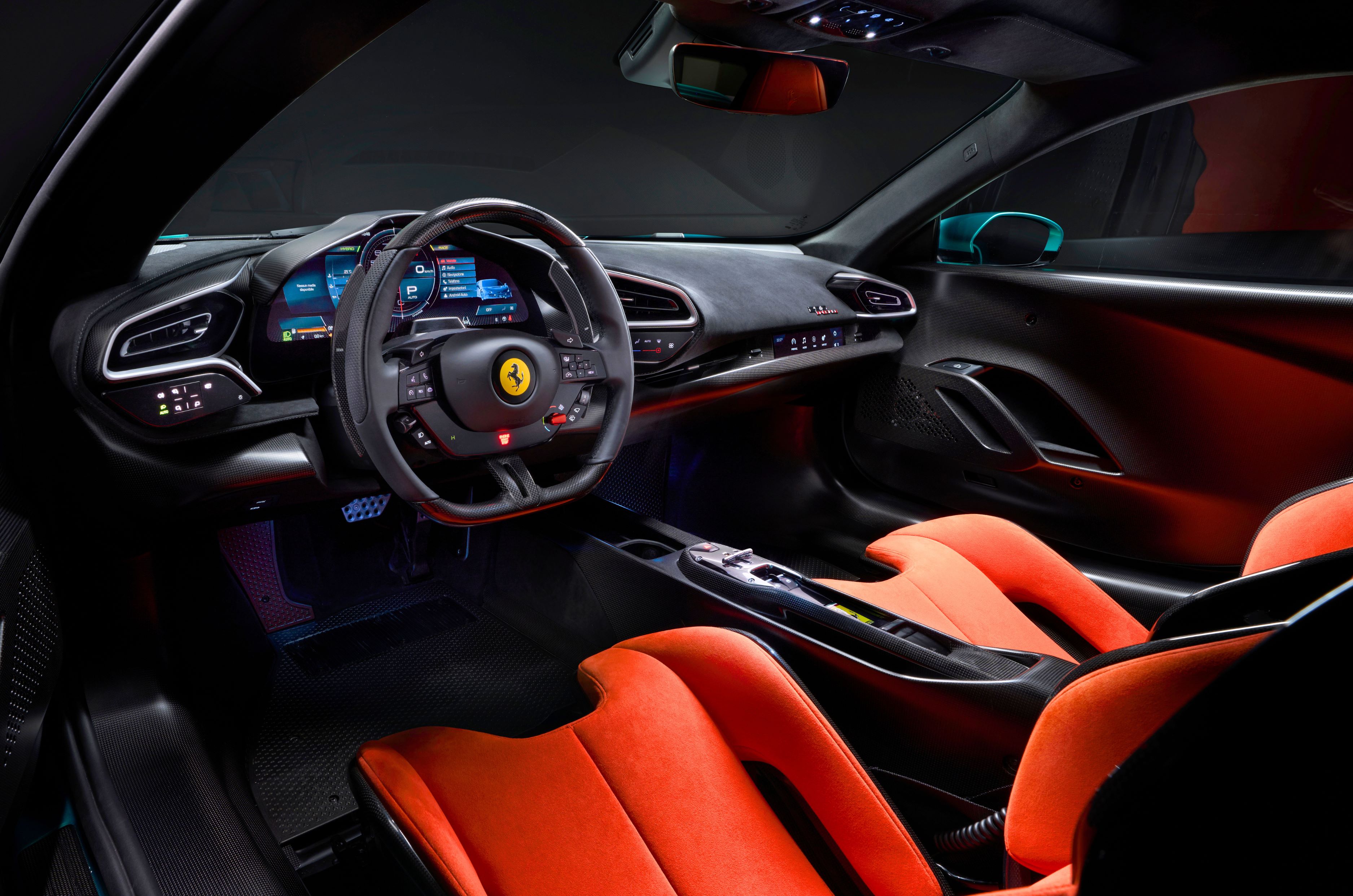 Ferrari 296 Speciale interior 