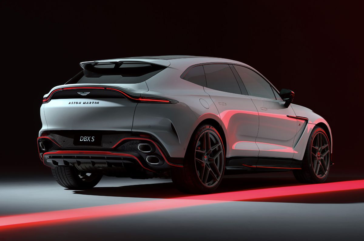 Aston Martin DBX S rear quarter 
