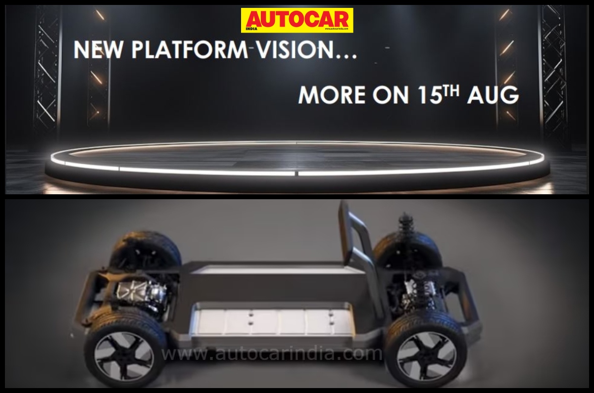 Mahindra INGLO platform (below) used for representation only. Mahindra INGLO platform (below) used for representation only.