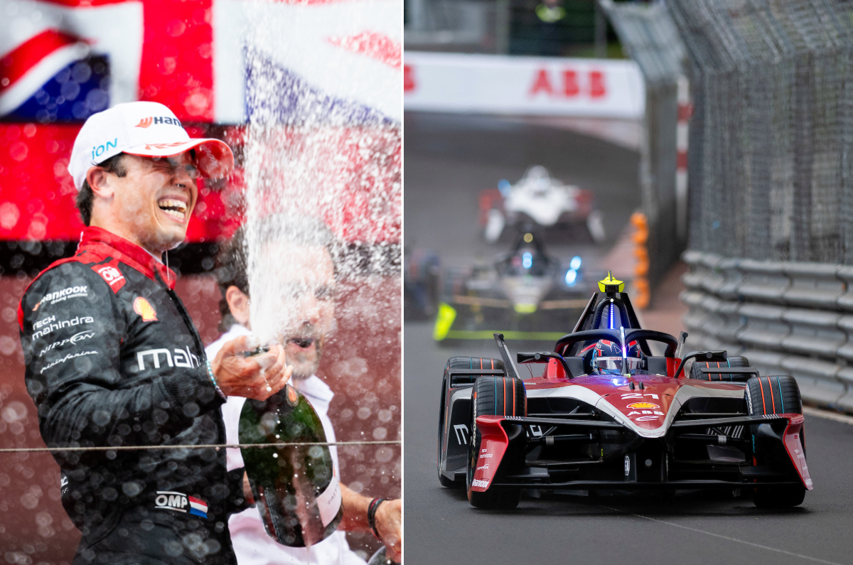 Mahindra Racing Nyck de Vries 2025 Formula E Monaco E-Prix