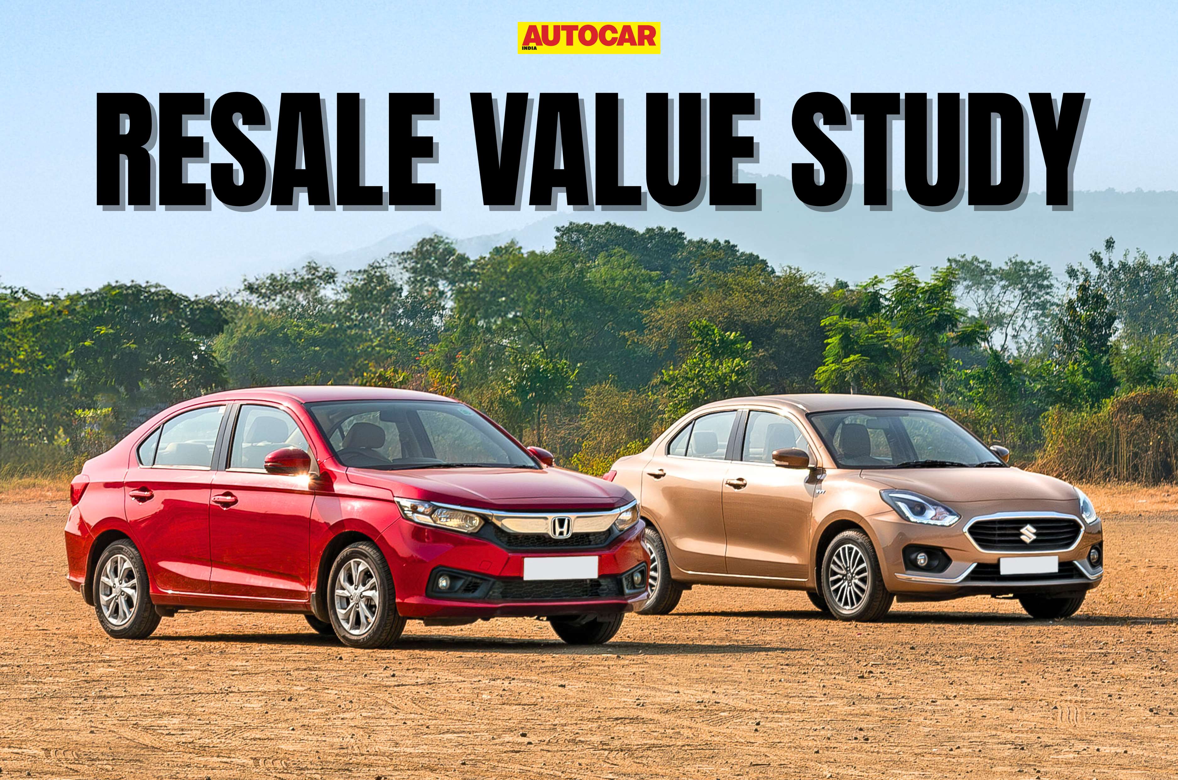 Maruti Dzire vs Honda Amaze resale value 