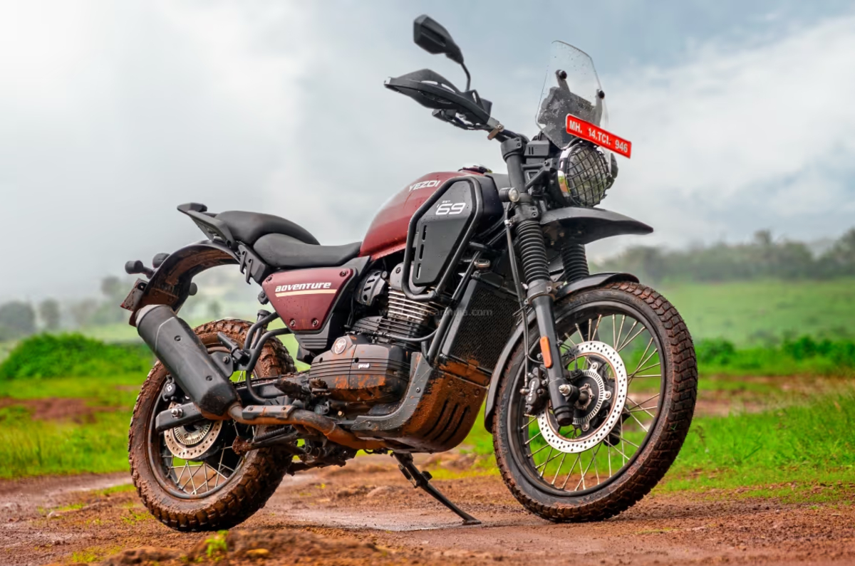 Updated Yezdi Adventure with new headlamp launch on June 4