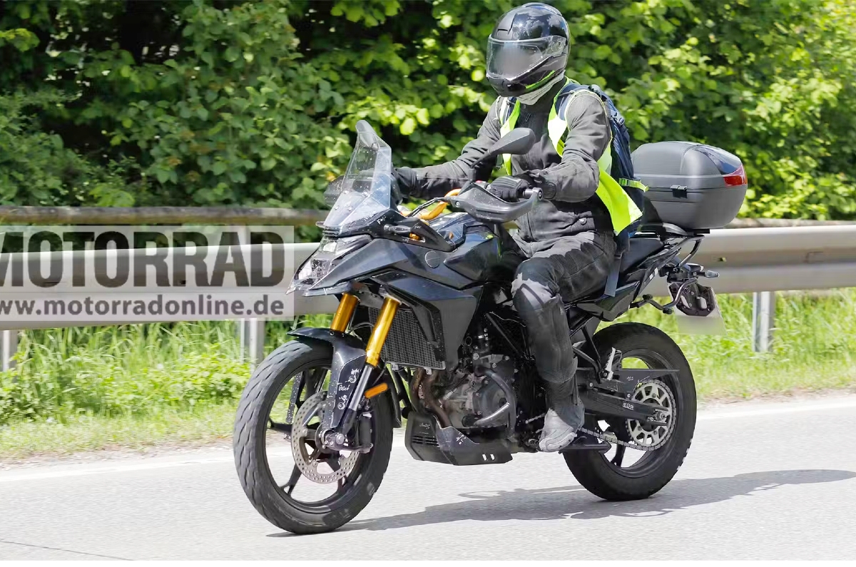 BMW F 450 GS design seen in new spy shots