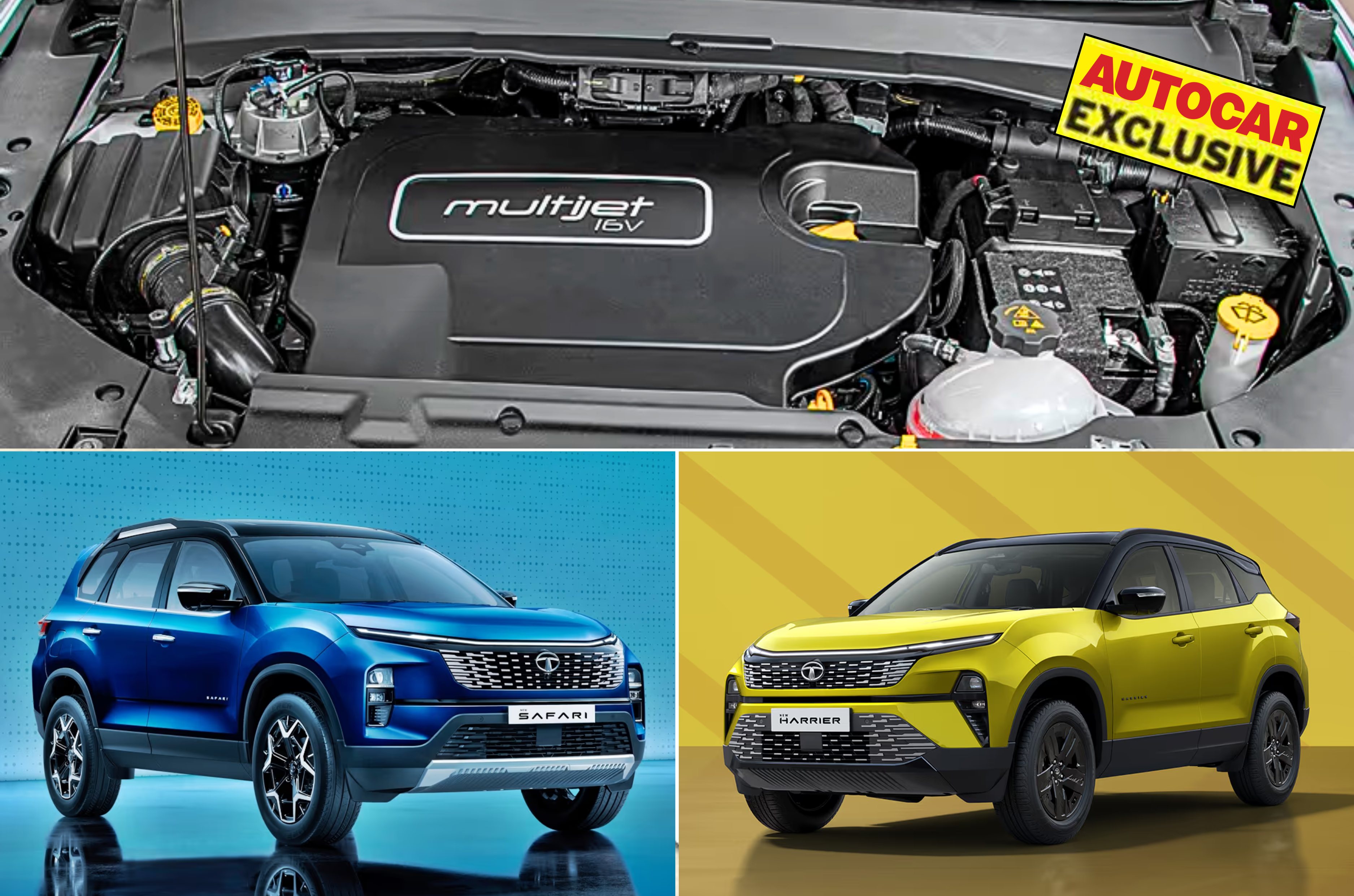 Tata Harrier Safari Multijet diesel engine Tata Harrier Safari Multijet diesel engine