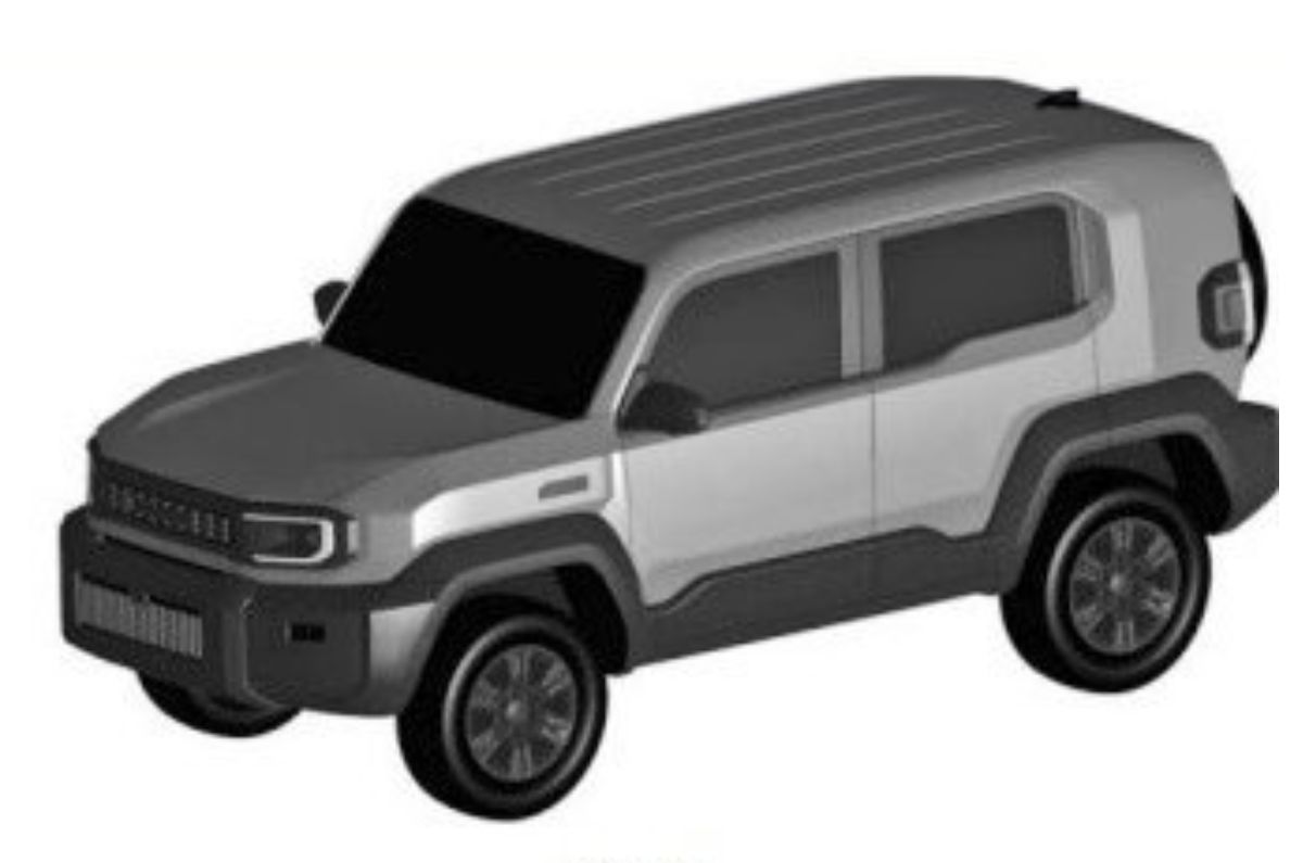 Toyota FJ Cruiser patent image Toyota FJ Cruiser patent image