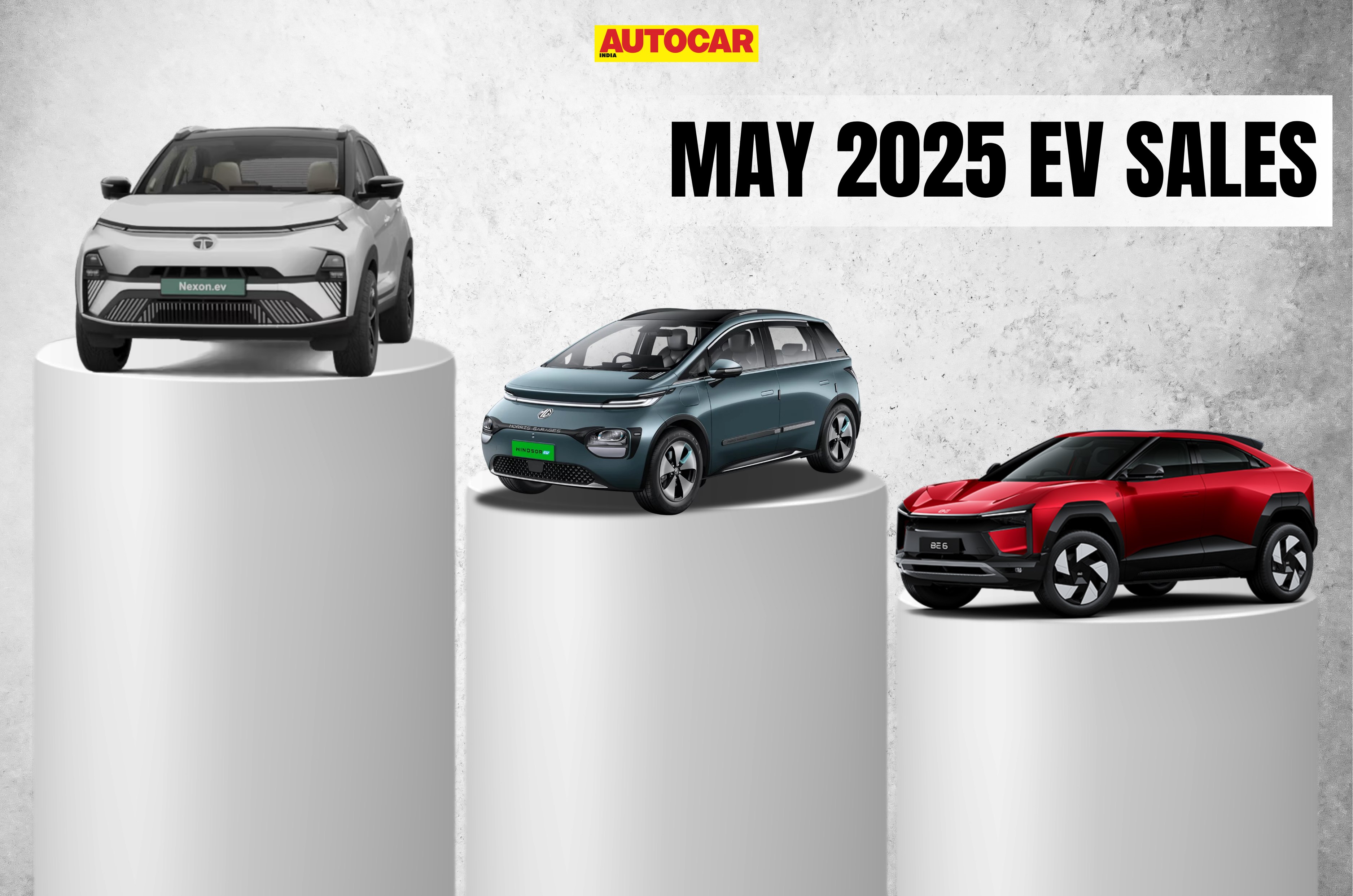 EV sales in May 2025 