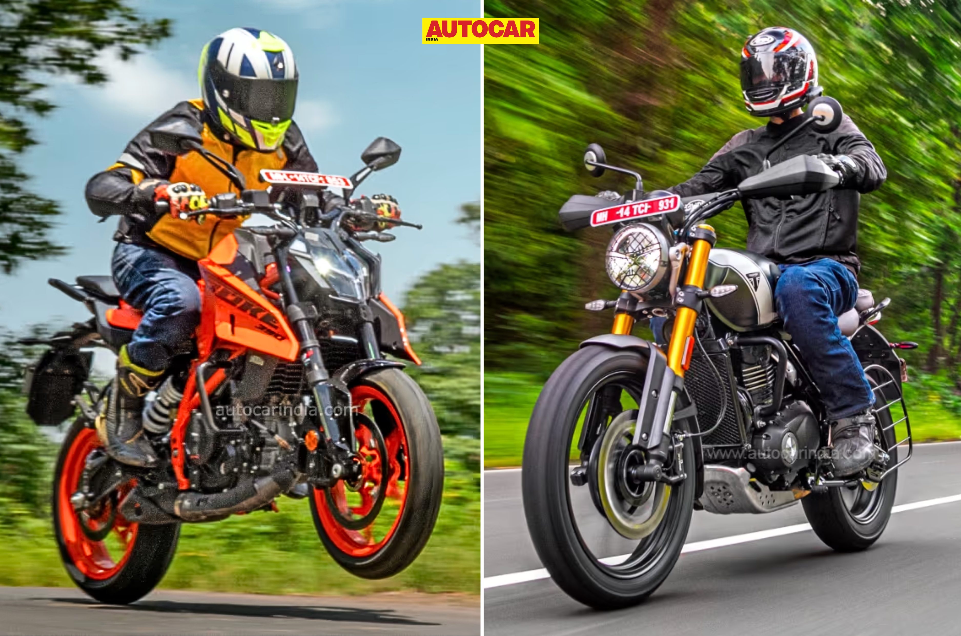 KTM 390 Duke and Triumph 400s now available with 10-year warranty 