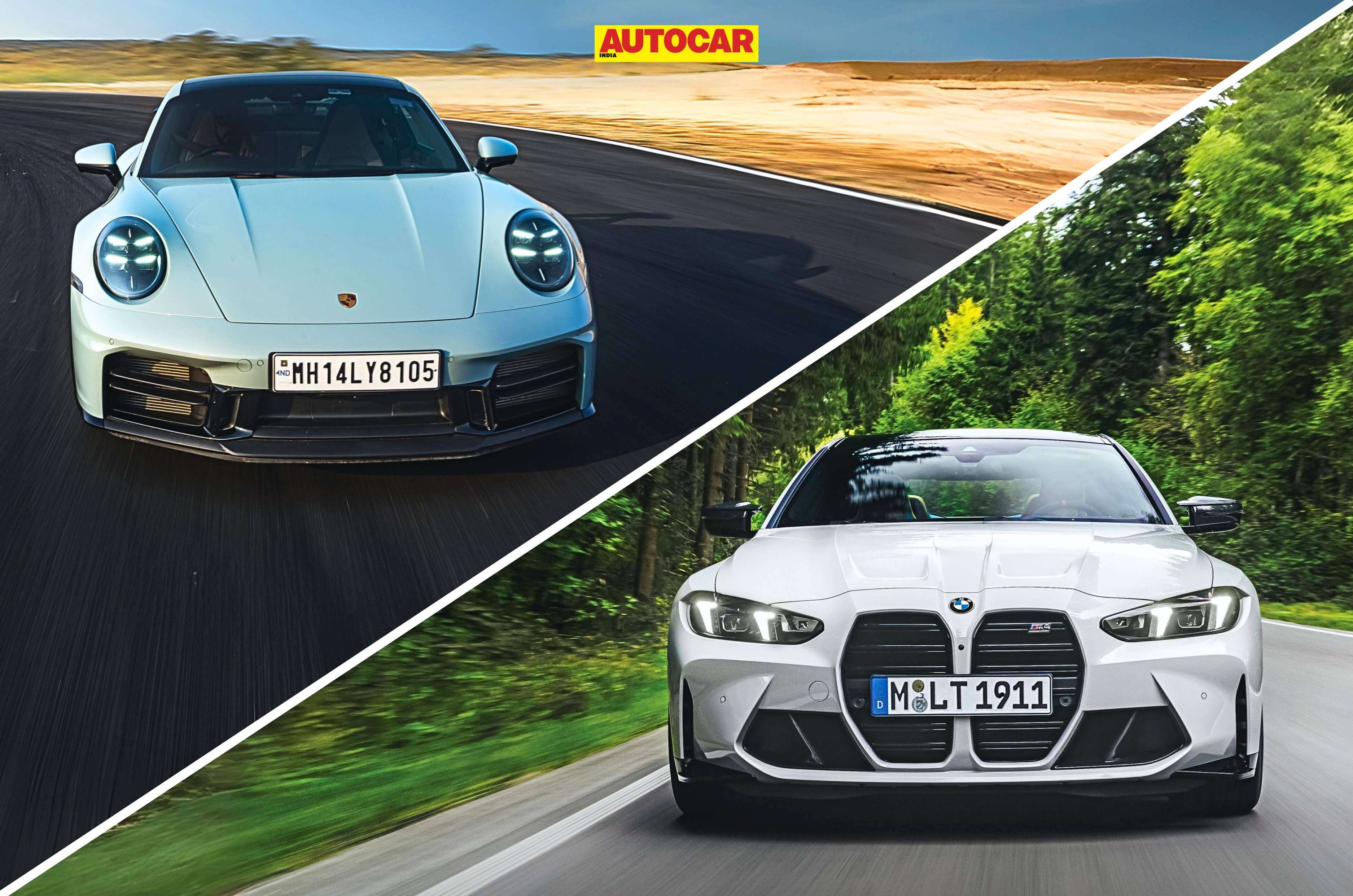 Porsche 911 Carrera vs BMW M4 Competition - Price and performance -  Introduction | Autocar India